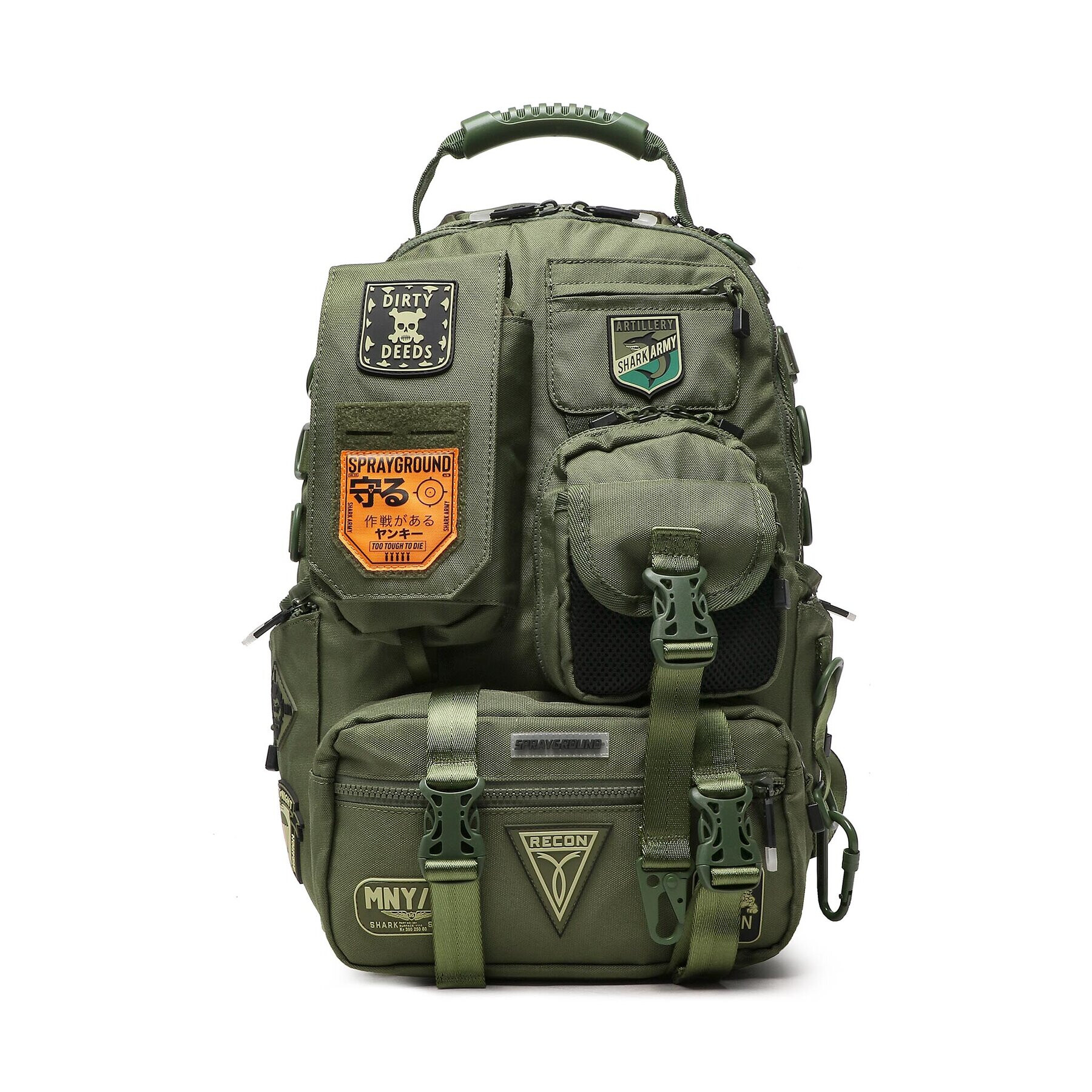SPRAYGROUND Раница Special Ops 3 Backpack 910B4845NSZ Зелен - Pepit.bg