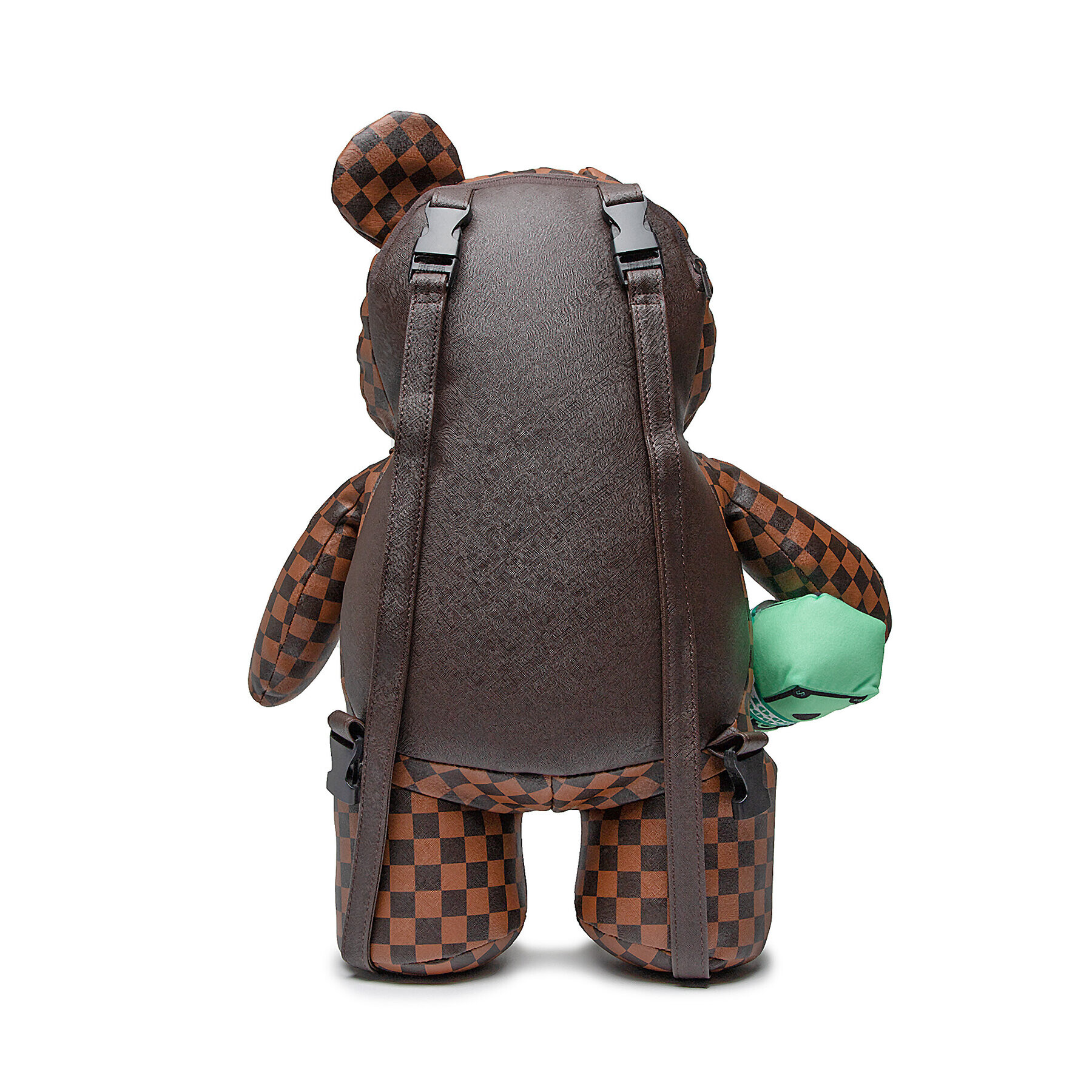 SPRAYGROUND Раница Teddybear Checkered 910B4409NSZ Кафяв - Pepit.bg
