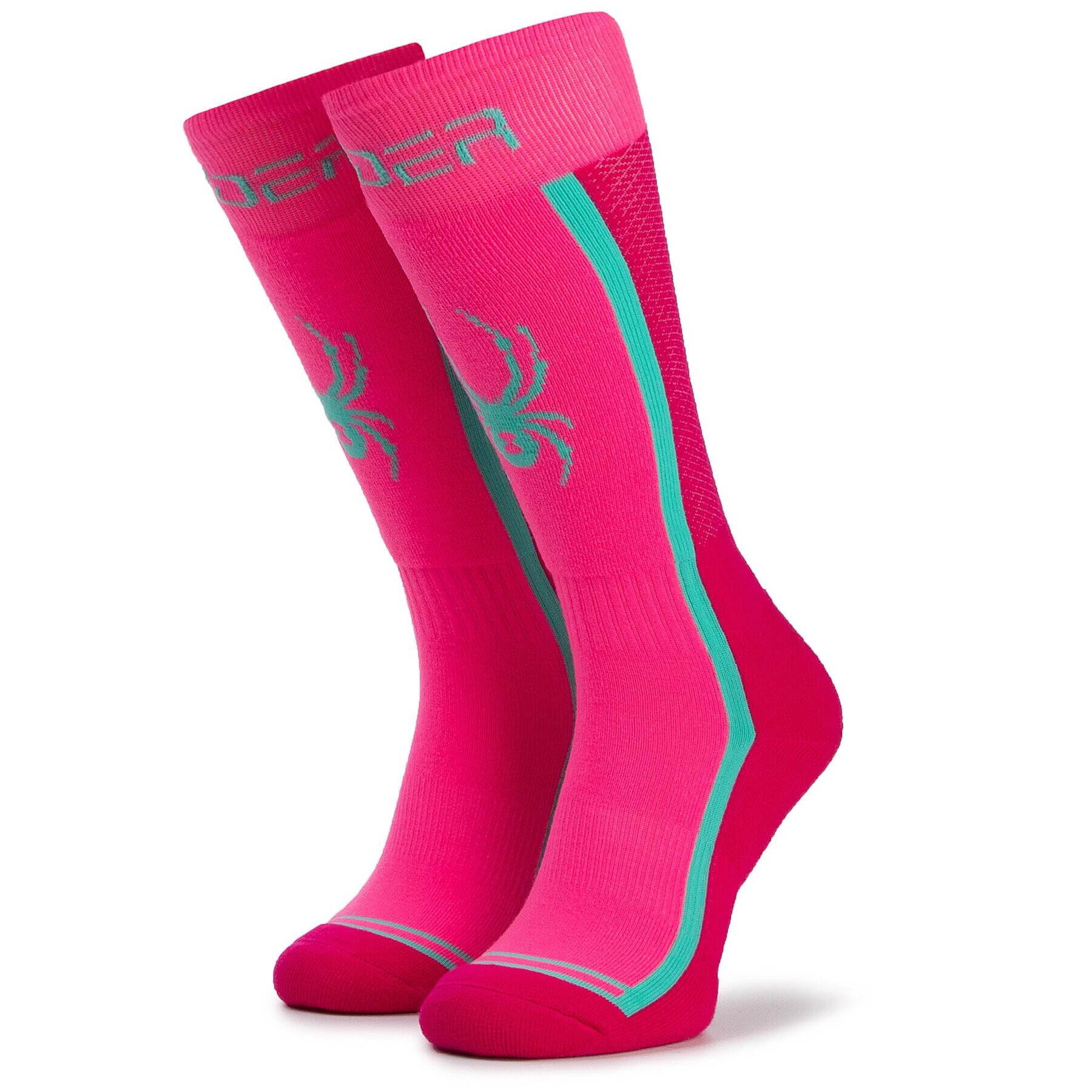 Spyder Чорапи дълги дамски Sweep Socks 198070 L Розов - Pepit.bg