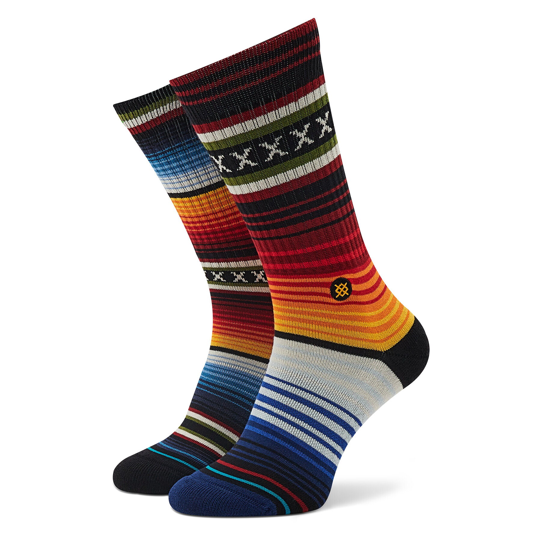 Stance Дълги чорапи unisex Current Crew A556A20CHS Цветен - Pepit.bg