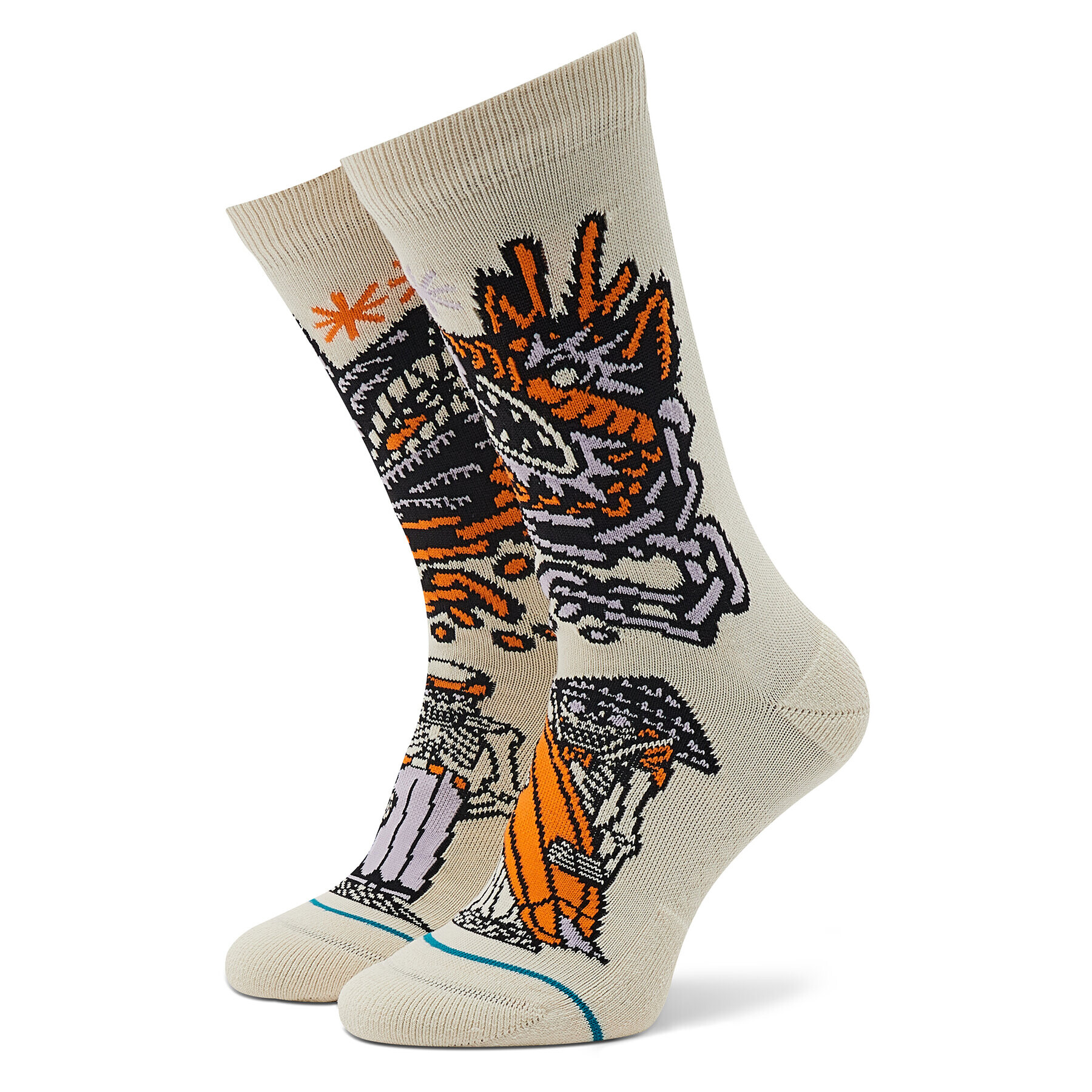 Stance Дълги чорапи unisex Dj Clash A555C22DJC Бежов - Pepit.bg