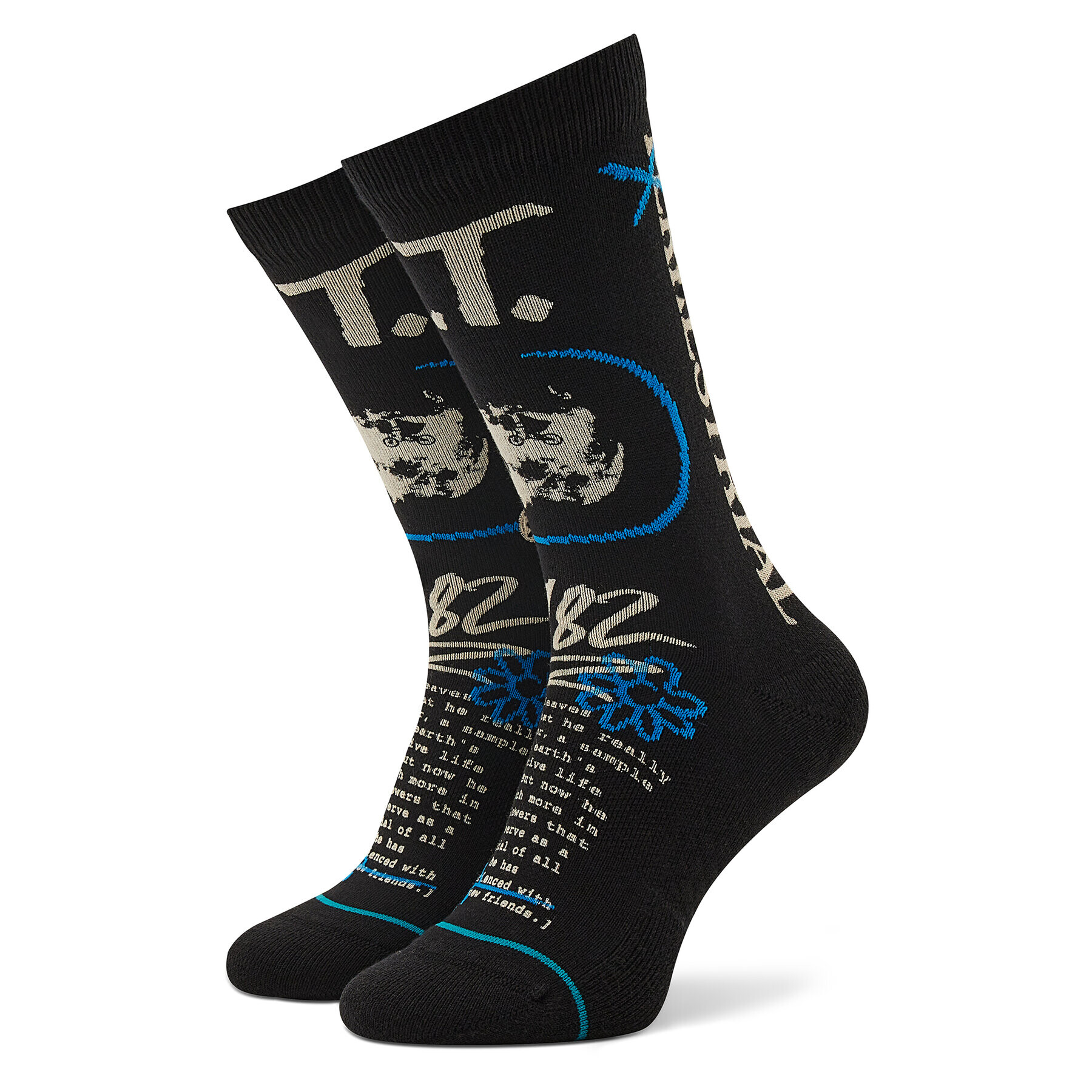 Stance Дълги чорапи unisex Extra Terrestial A555C22EXT Черен - Pepit.bg