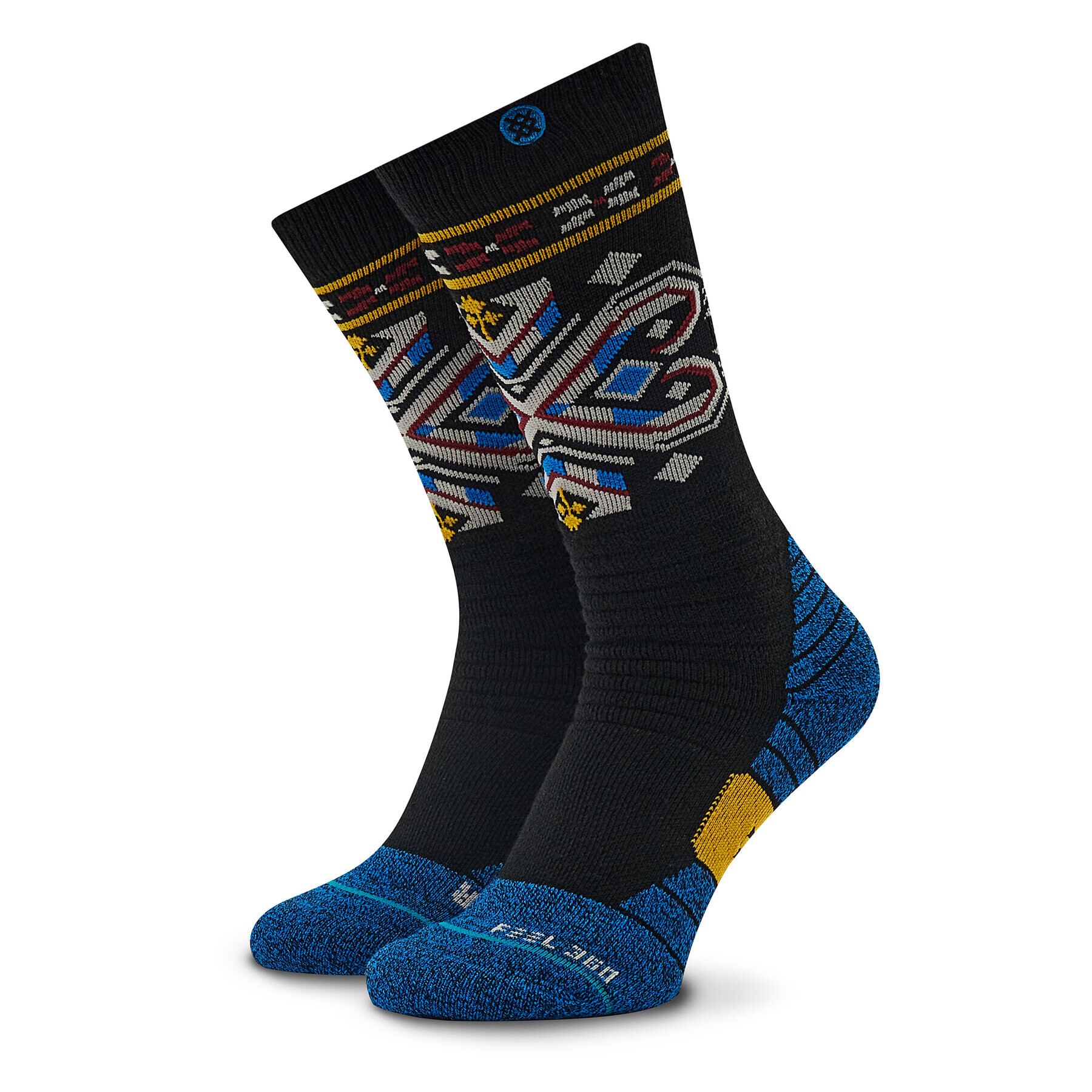 Stance Дълги чорапи unisex The Konsburgh A758C22THE Черен - Pepit.bg