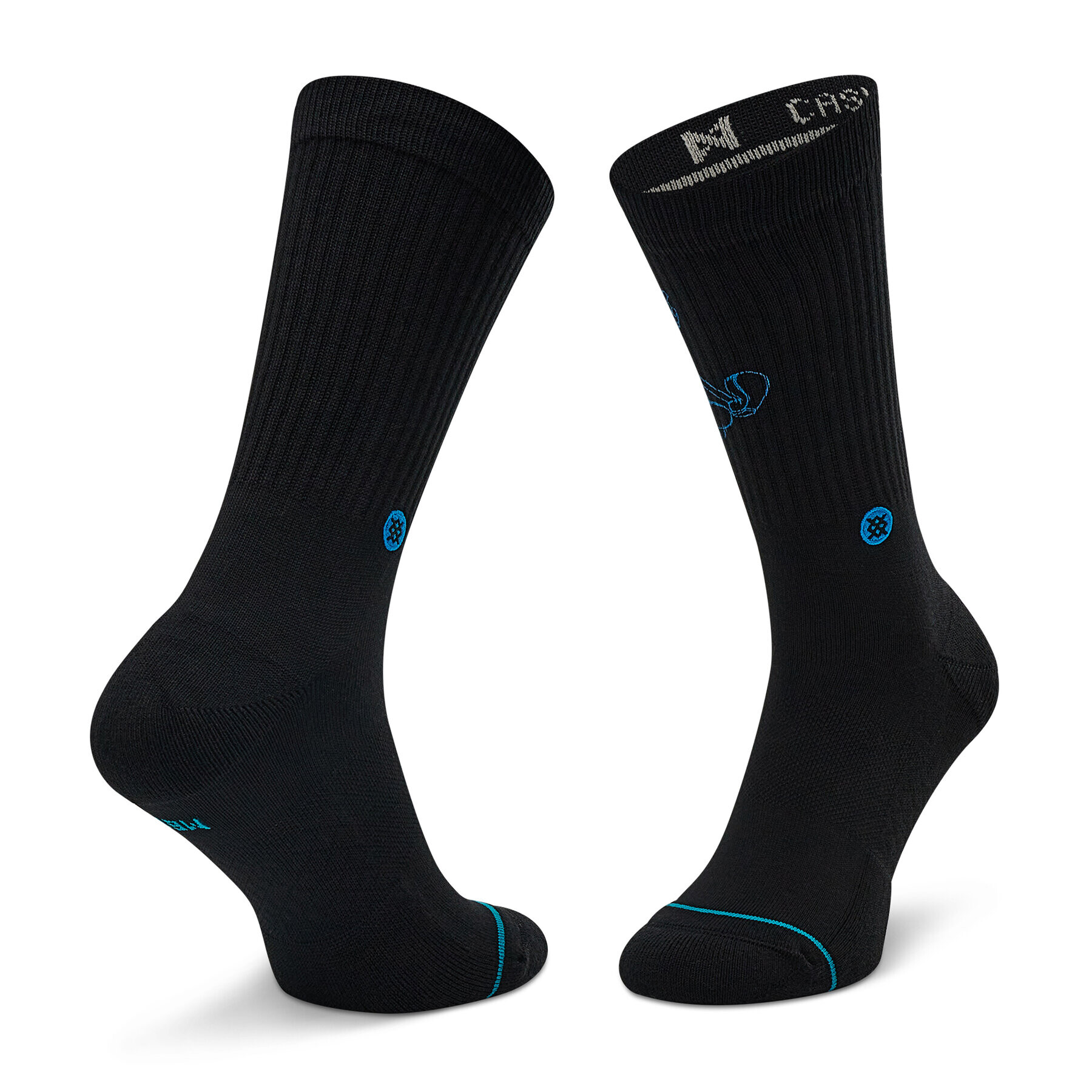 Stance Дълги чорапи unisex Wolfman A556A22WOL Черен - Pepit.bg