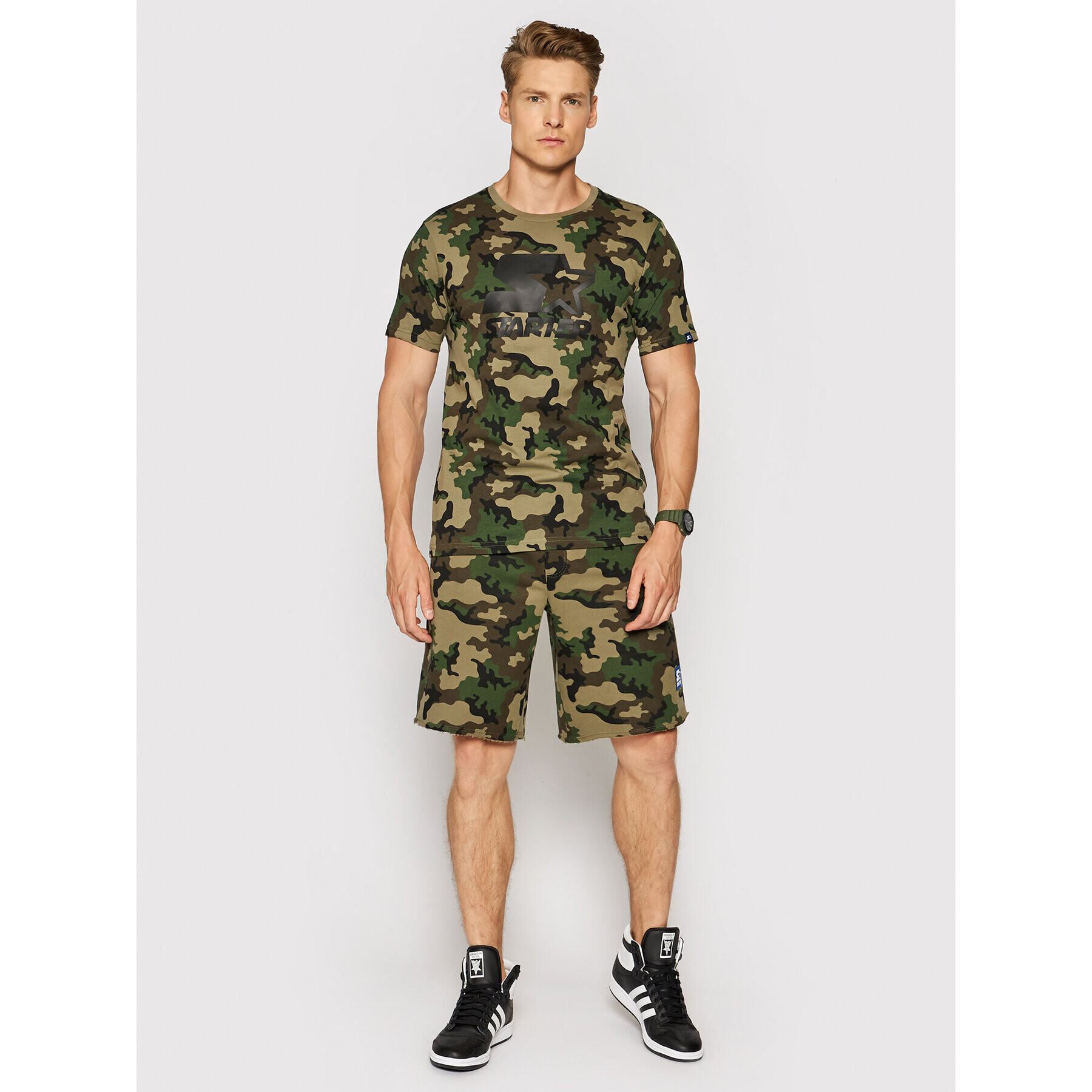 Starter Тишърт SMG-009-BD Зелен Regular Fit - Pepit.bg