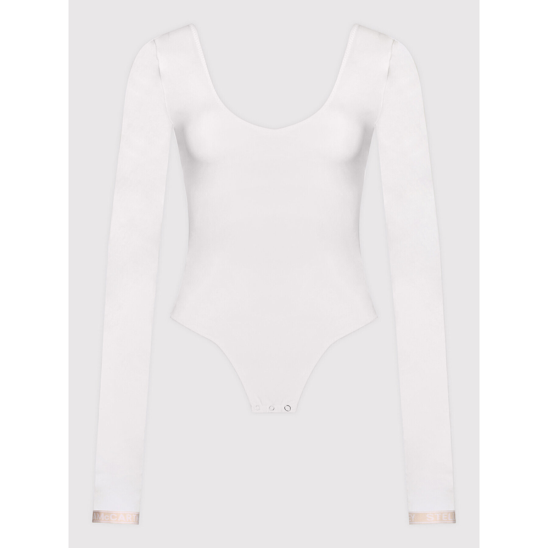 Stella McCartney Боди Ivy Chatting S6F010780.10112 Бял - Pepit.bg