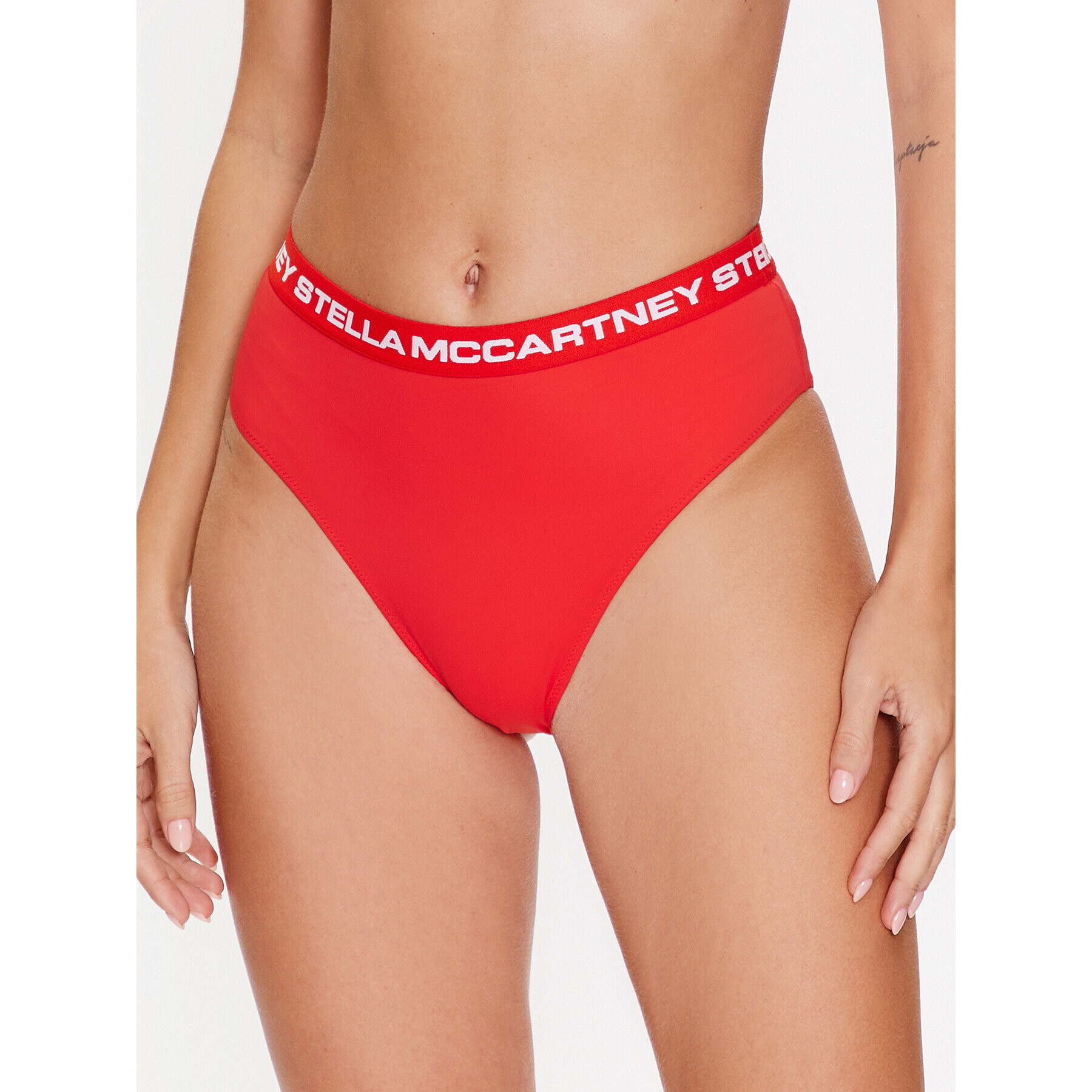Stella McCartney Долнище на бански Logo Classic S7B2C1890.63012 Червен - Pepit.bg