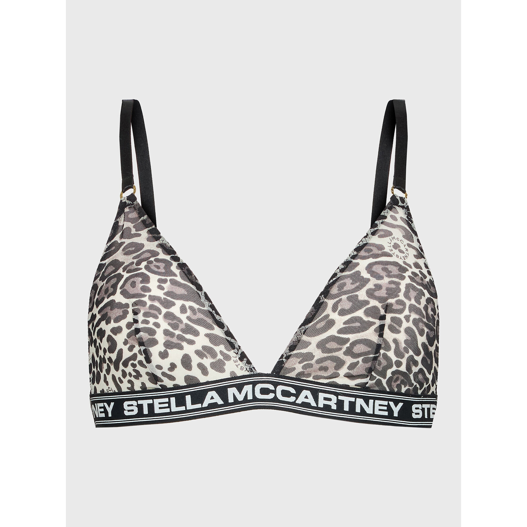 Stella McCartney Сутиен бралет Animal S6R081110.00812 Черен - Pepit.bg