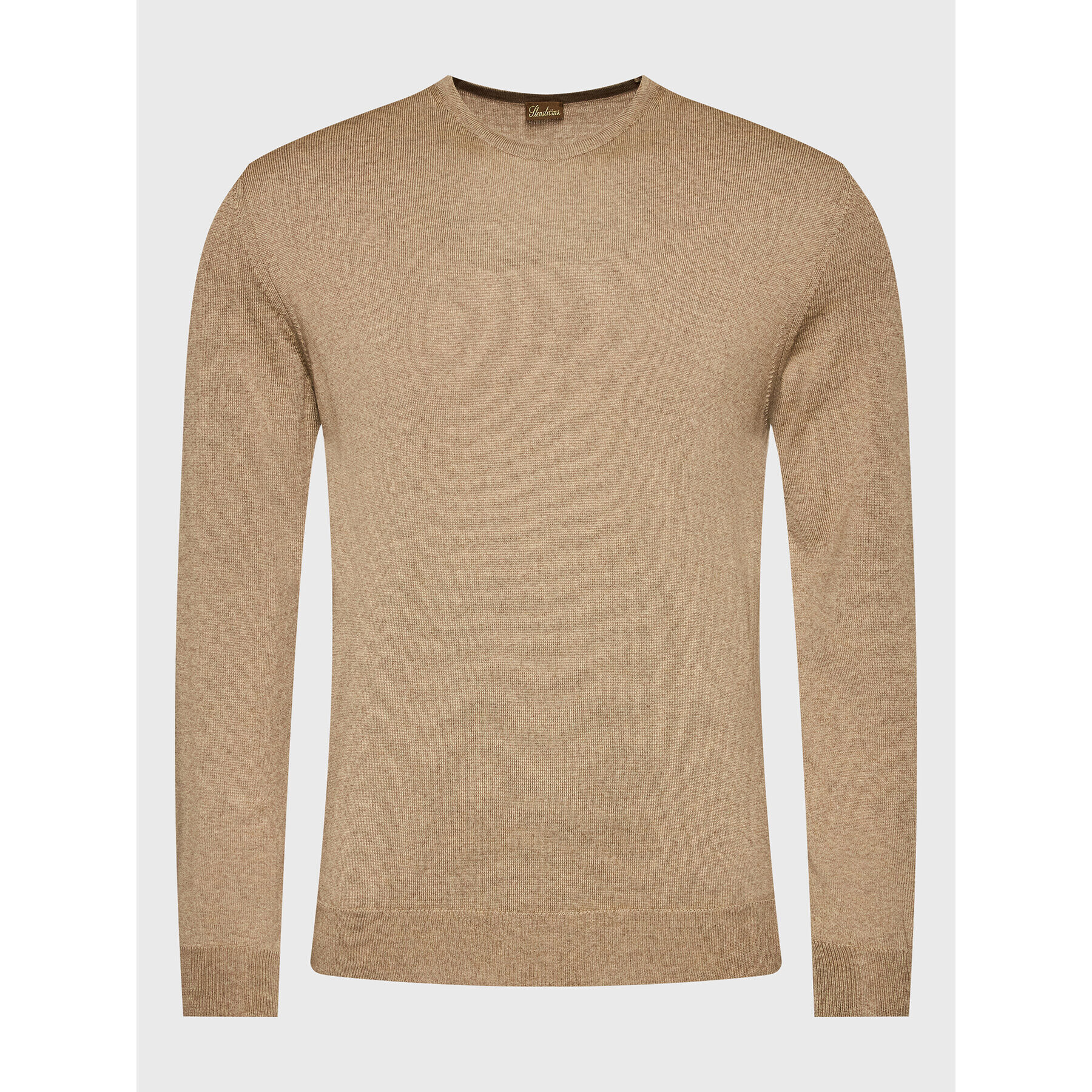 Stenströms Пуловер 422380 1355 Кафяв Regular Fit - Pepit.bg