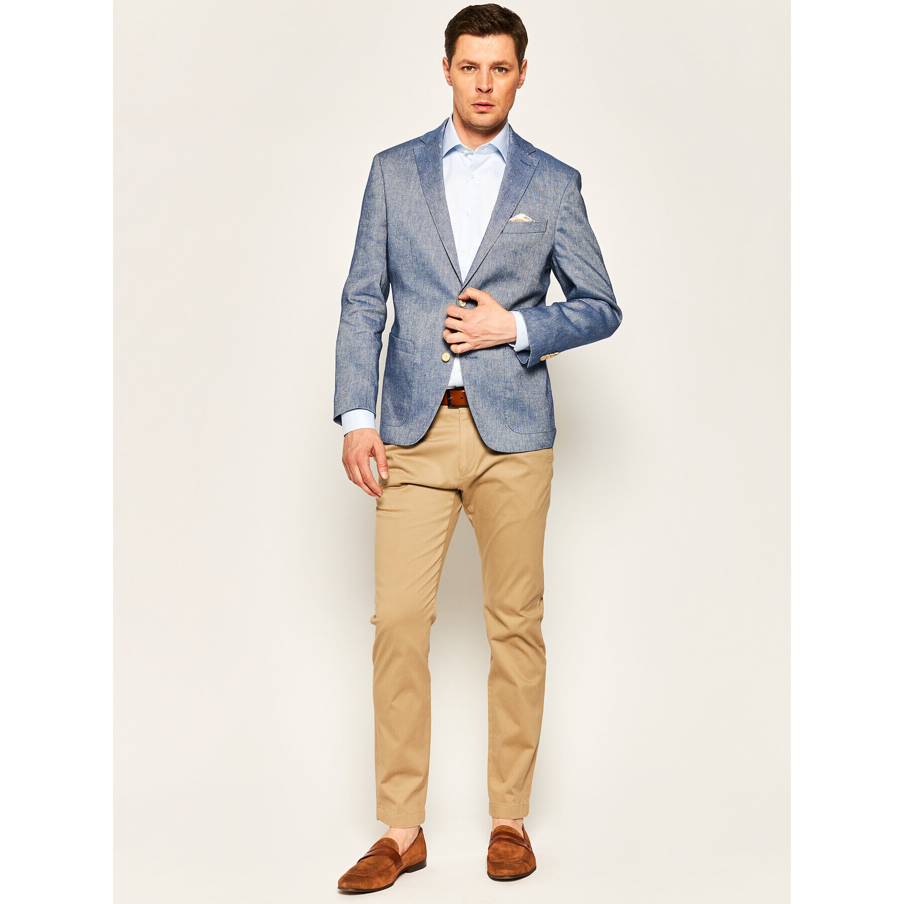 Stenströms Риза 602771 1467 Син Slim Fit - Pepit.bg