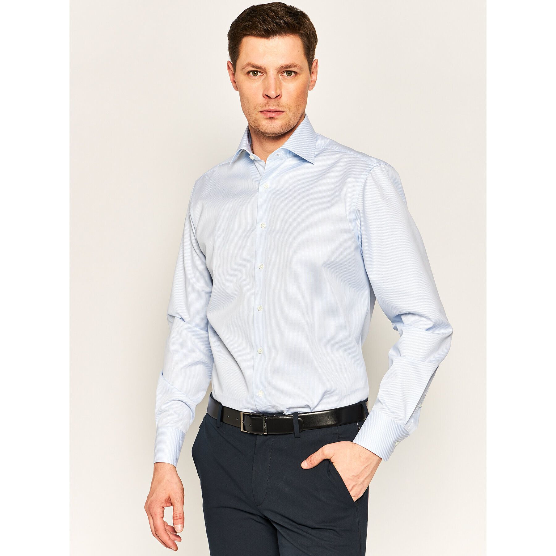 Stenströms Риза 602771 1610 Син Slim Fit - Pepit.bg