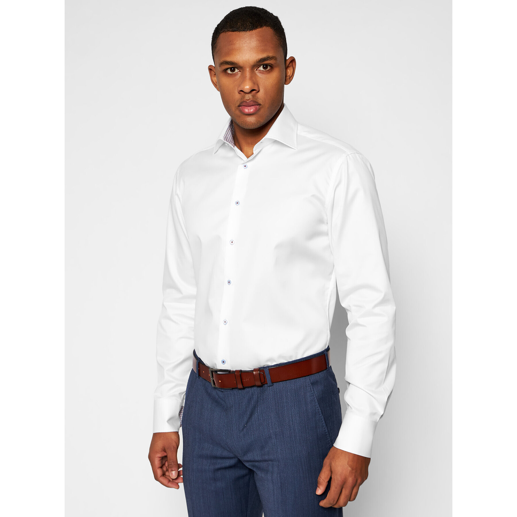Stenströms Риза 684771 2377 Бял Regular Fit - Pepit.bg
