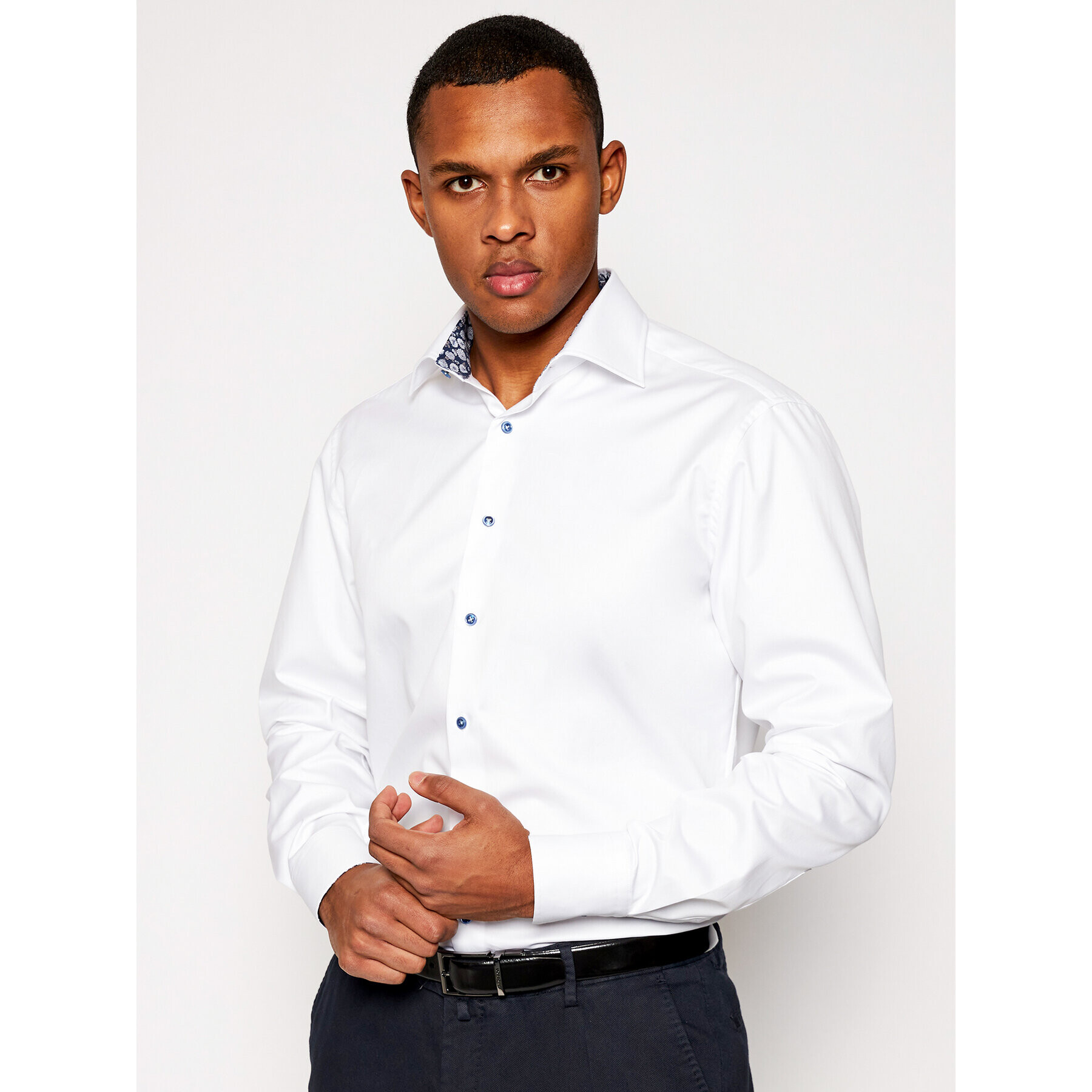 Stenströms Риза 684771 2391 Бял Regular Fit - Pepit.bg
