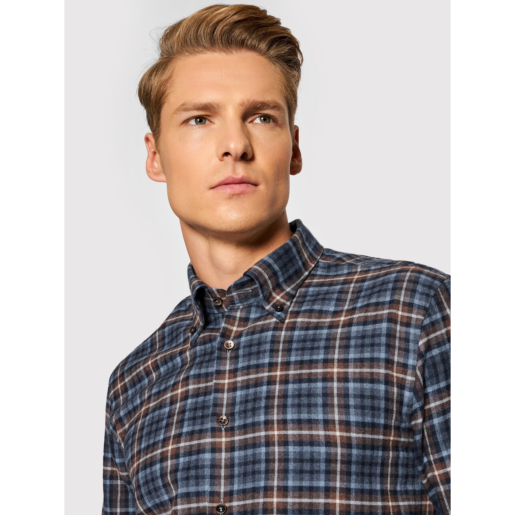 Stenströms Риза 712261 8225 Син Slim Fit - Pepit.bg