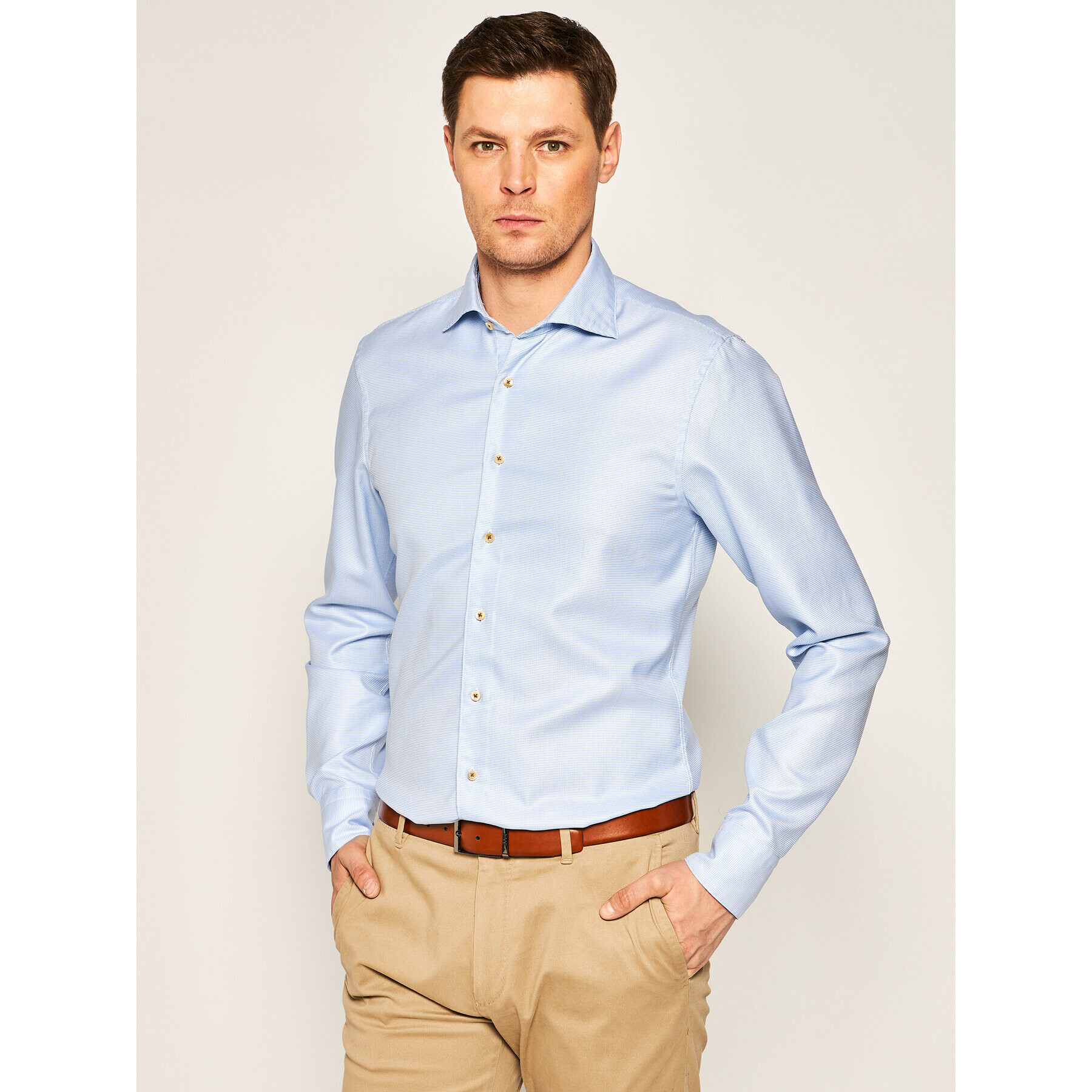 Stenströms Риза 775901 3202 Син Slim Fit - Pepit.bg