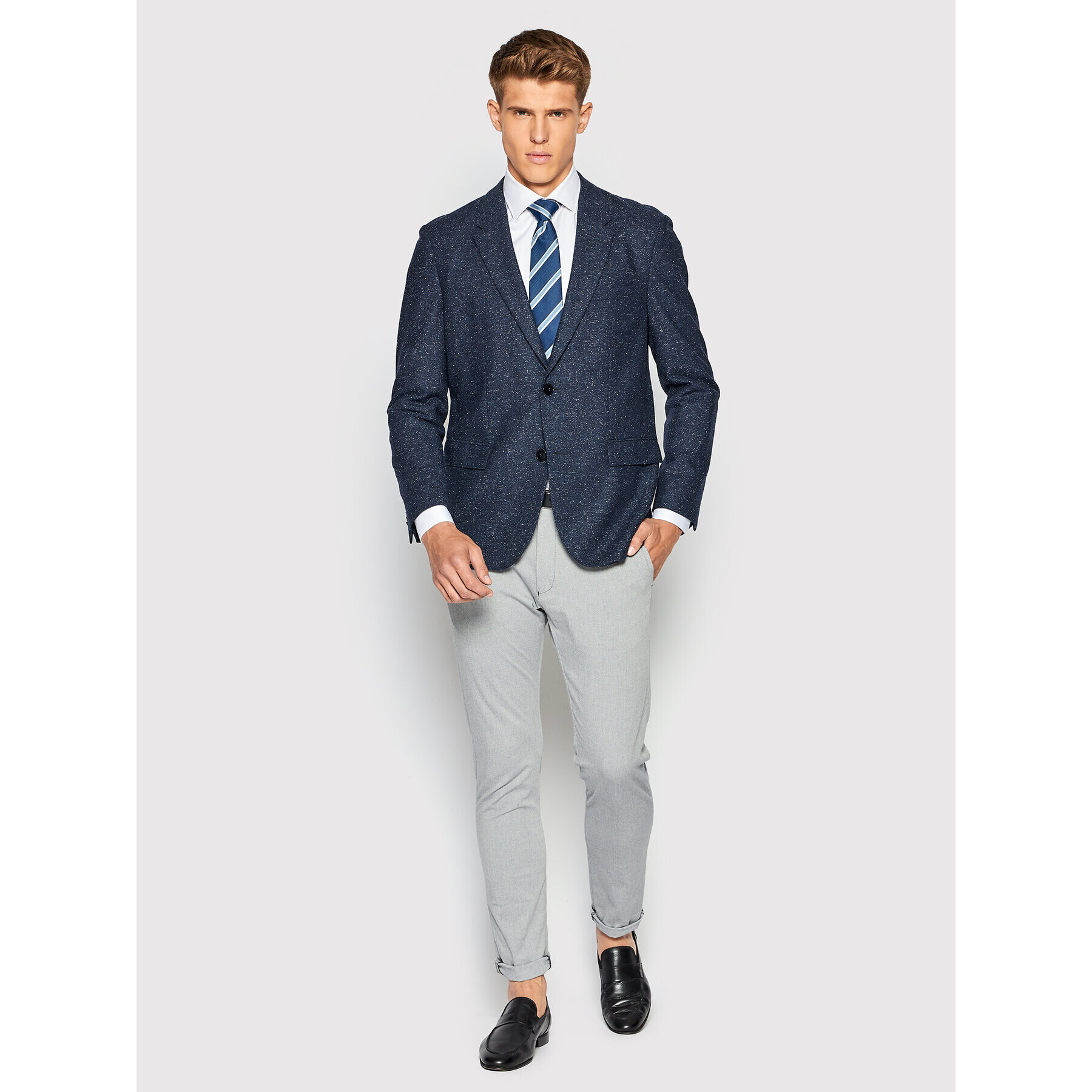 Stenströms Риза 784751 1944 Бял Slim Fit - Pepit.bg