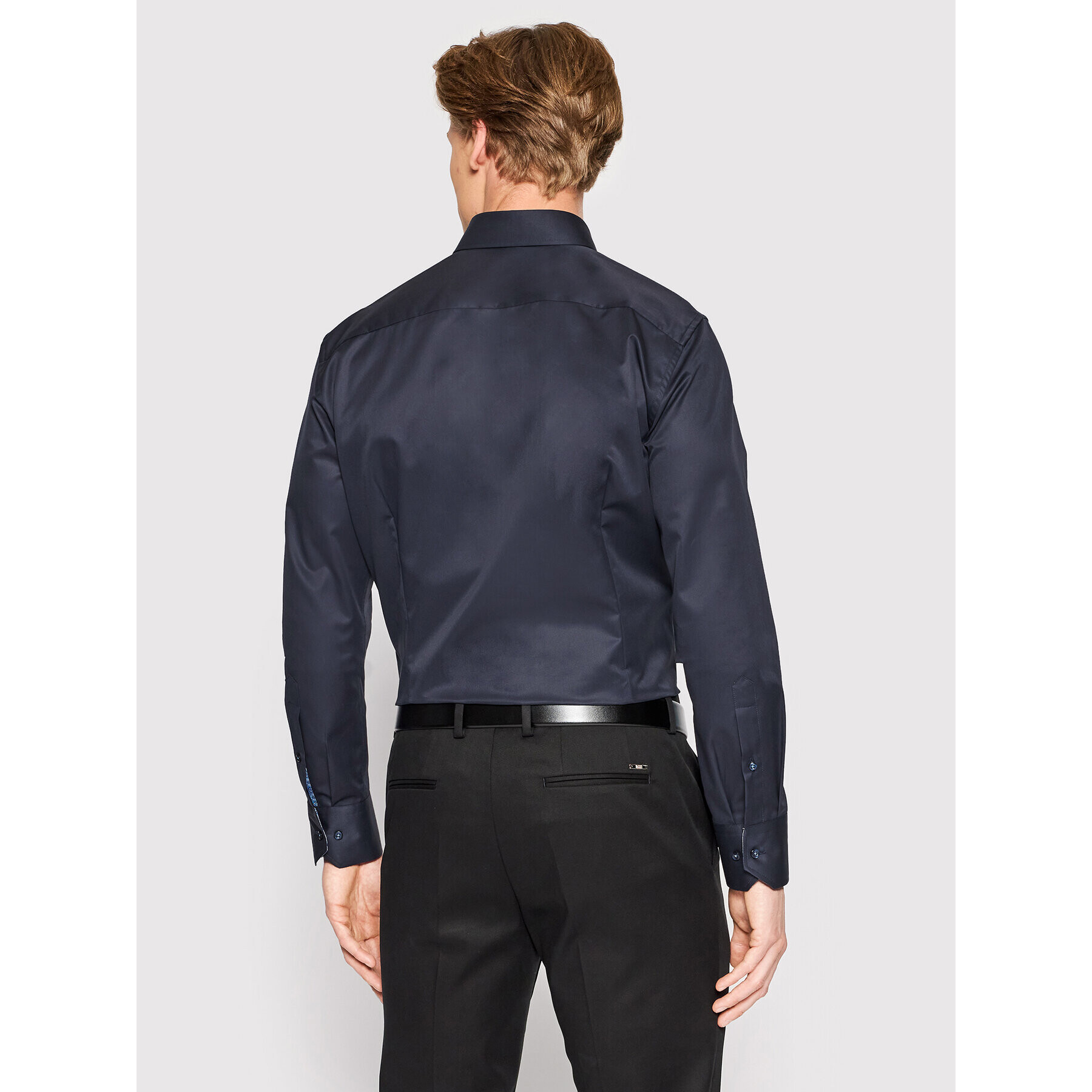 Stenströms Риза 784751 1944 Тъмносин Slim Fit - Pepit.bg