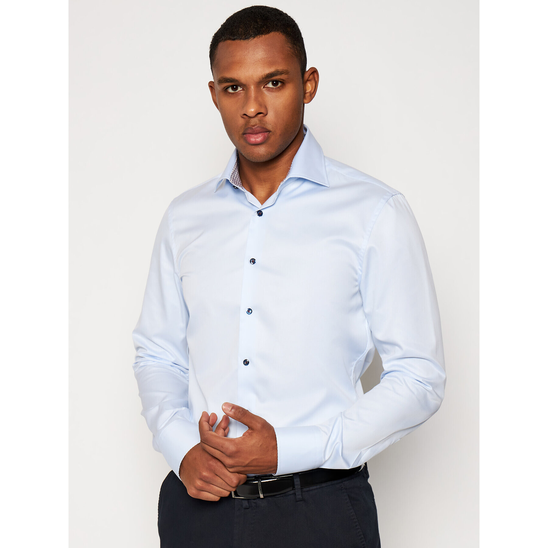 Stenströms Риза 784771 2377 Син Slim Fit - Pepit.bg