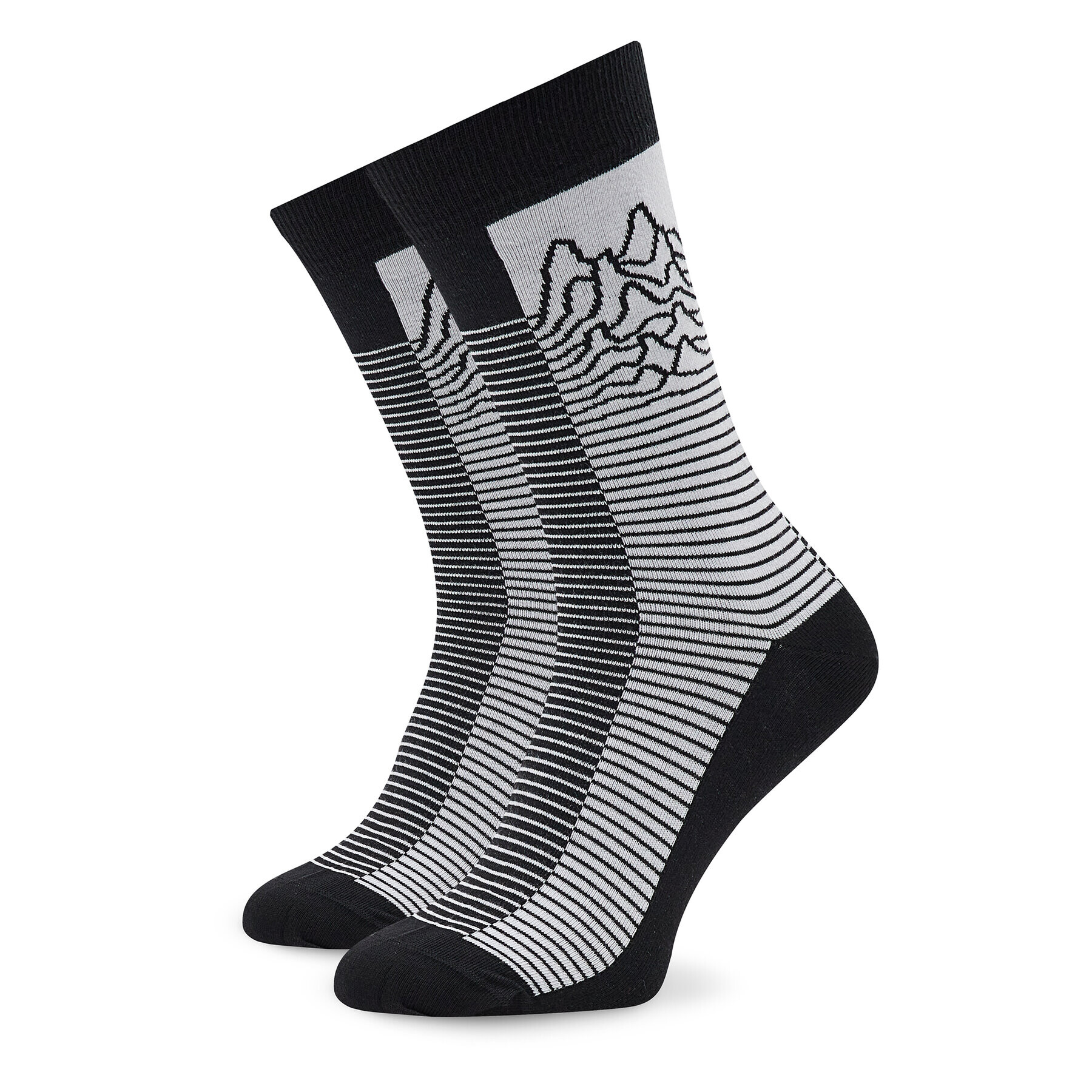 Stereo Socks Дълги чорапи unisex Exotic Delights Черен - Pepit.bg