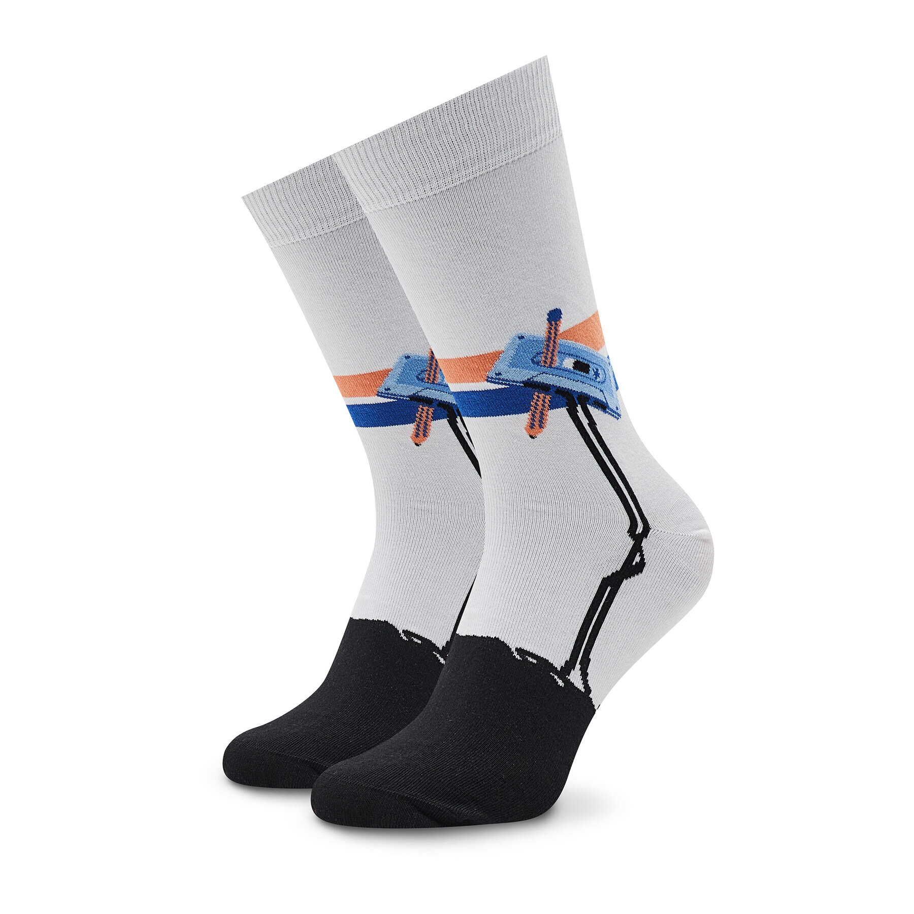 Stereo Socks Дълги чорапи unisex Rewind Цветен - Pepit.bg