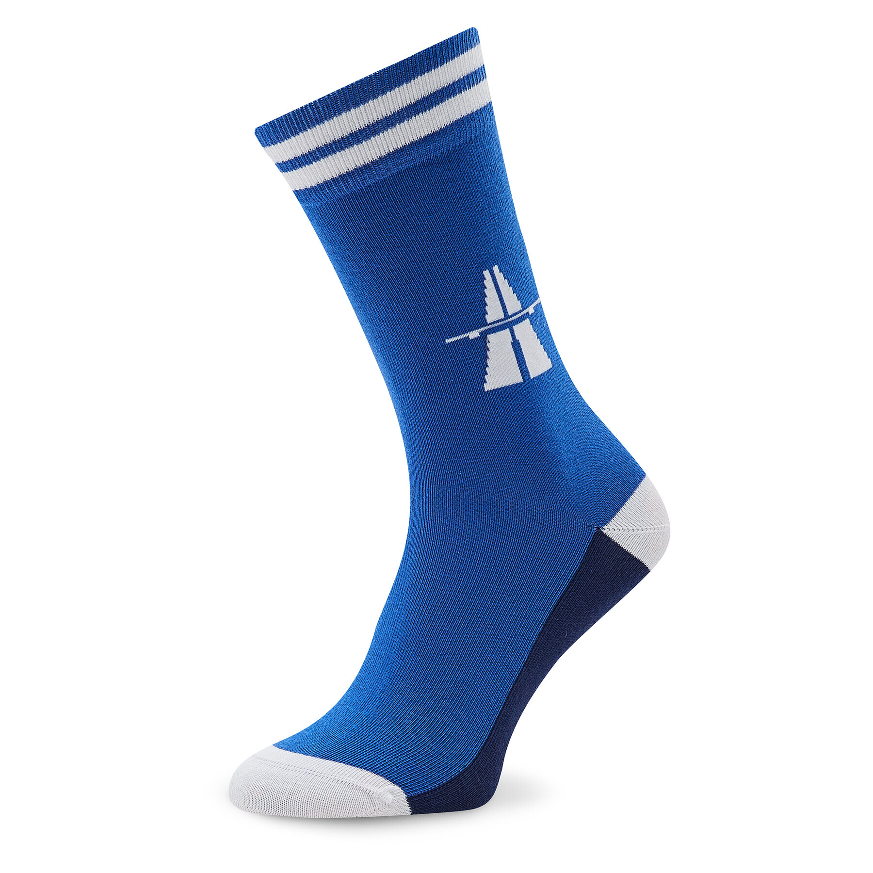 Stereo Socks Дълги чорапи unisex Zhe Highway Син - Pepit.bg