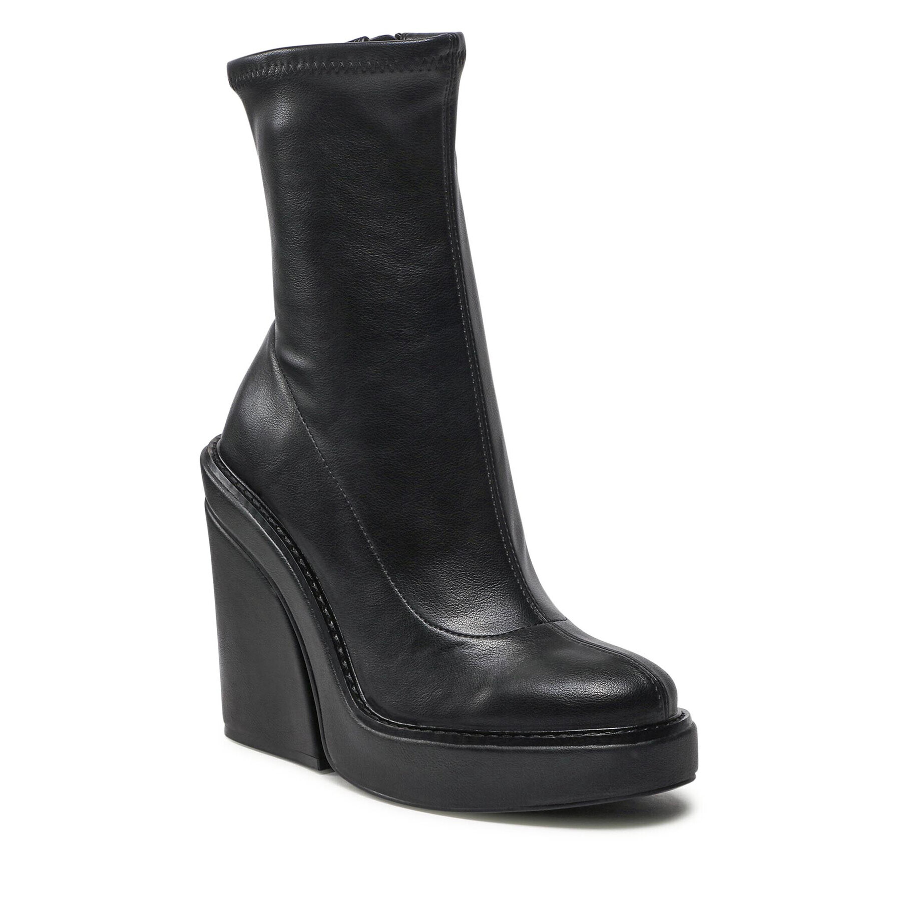 Steve Madden Боти All Out SM11002155-02002-001 Черен - Pepit.bg