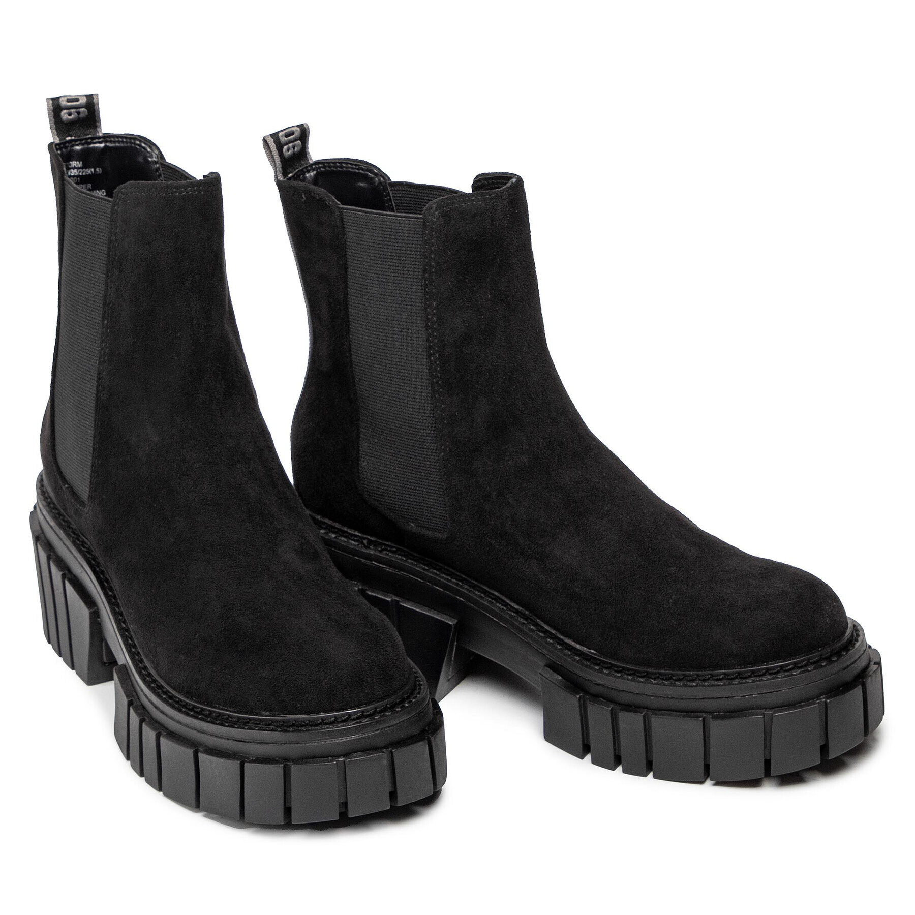 Steve Madden Боти Hailstorm SM11001718-04001-001 Черен - Pepit.bg