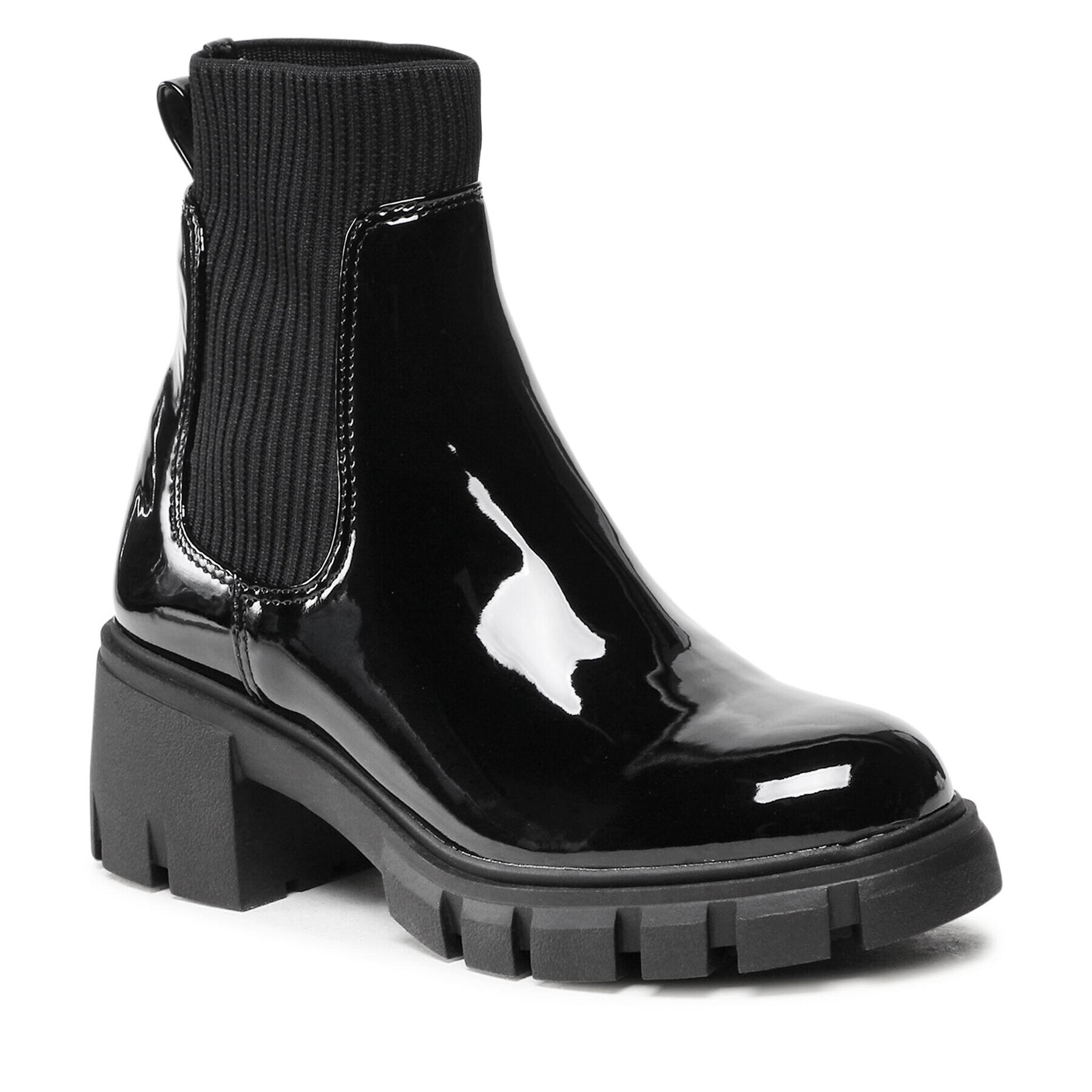 Steve Madden Боти Hutch SM11002117-04005-018 Черен - Pepit.bg