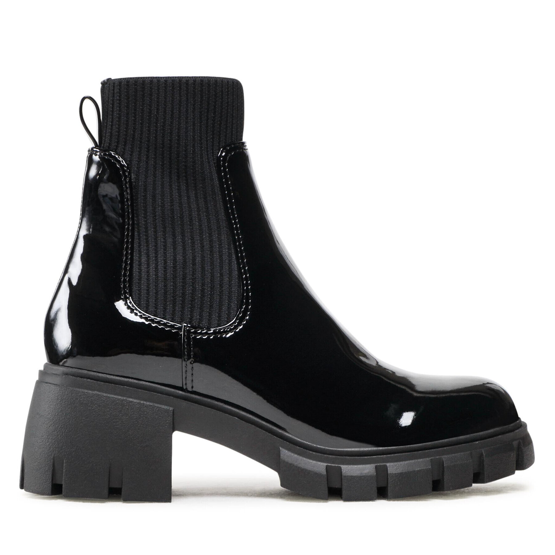 Steve Madden Боти Hutch SM11002117-04005-018 Черен - Pepit.bg