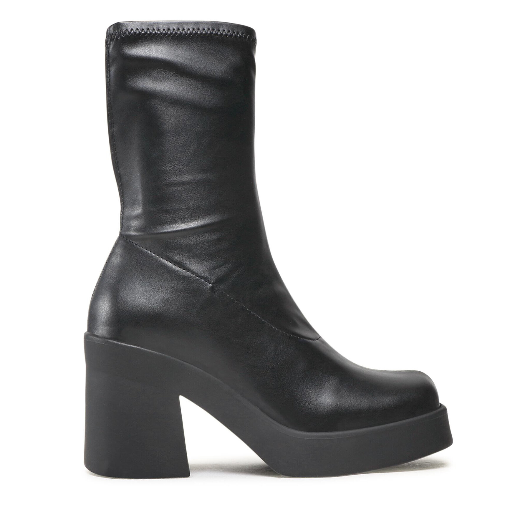 Steve Madden Боти Overcast SM19000009-02002-001 Черен - Pepit.bg