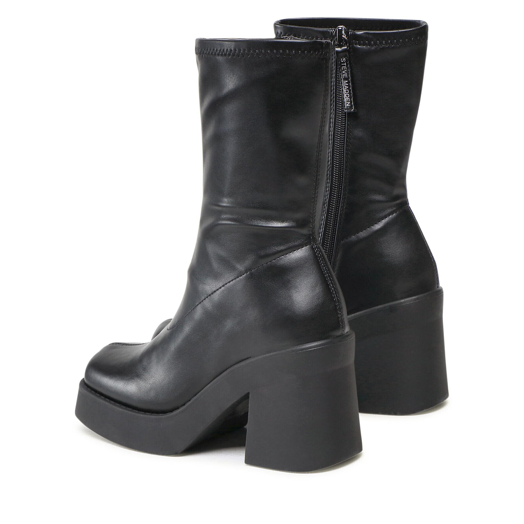 Steve Madden Боти Overcast SM19000009-02002-001 Черен - Pepit.bg