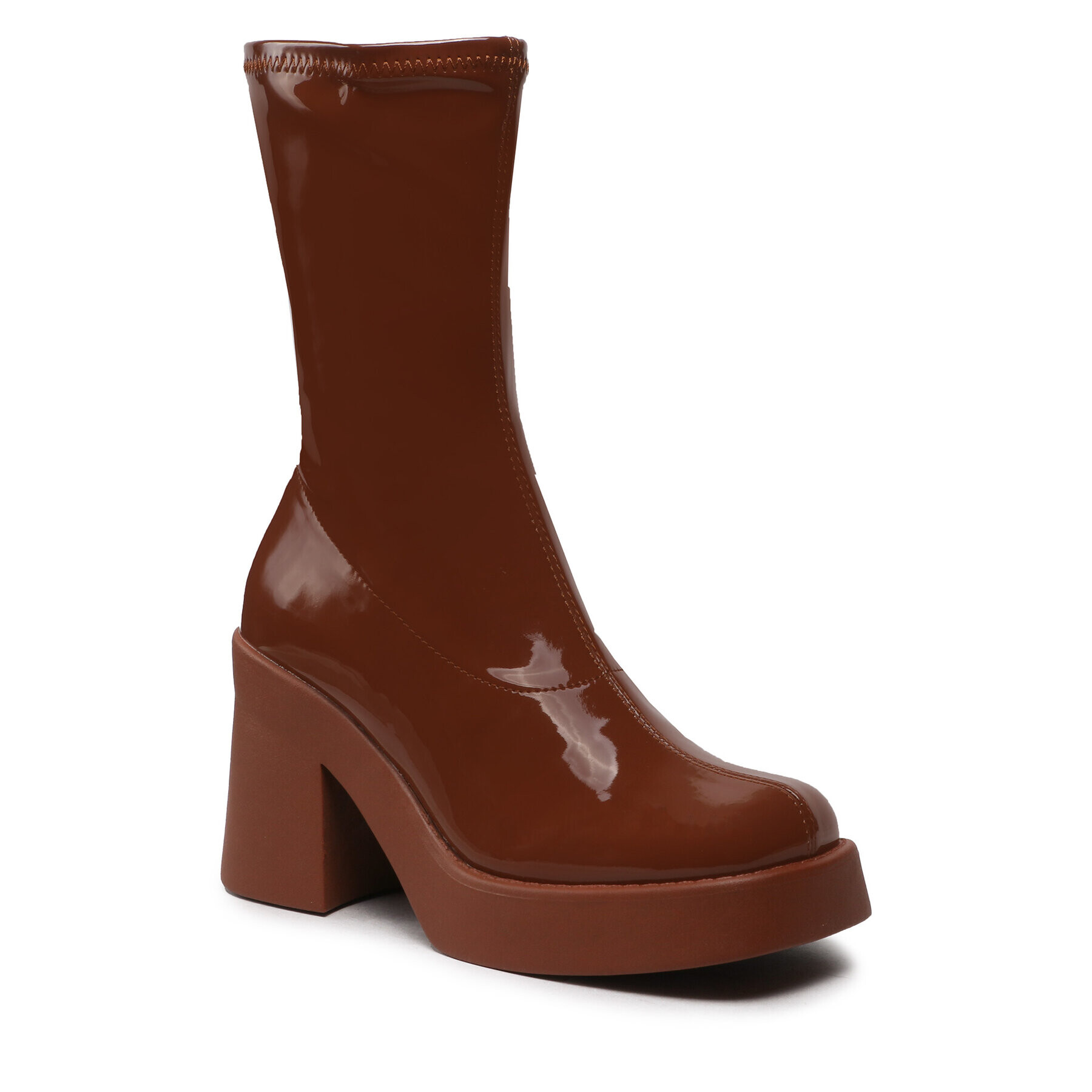 Steve Madden Боти Overcast SM19000009-02002-580 Кафяв - Pepit.bg