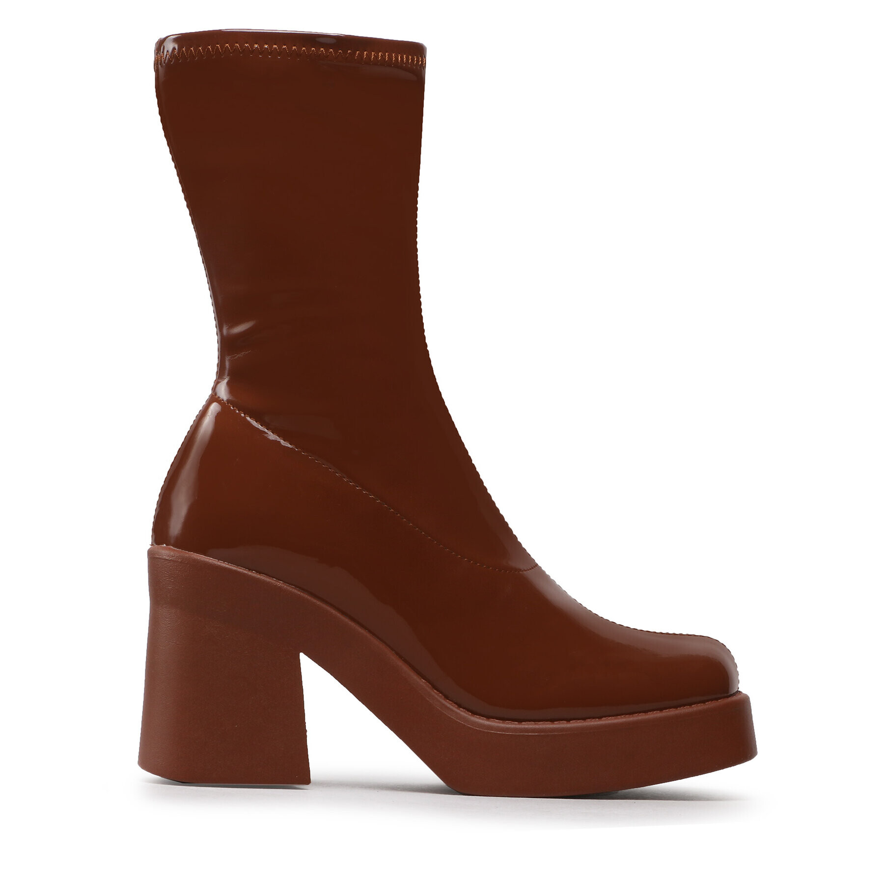 Steve Madden Боти Overcast SM19000009-02002-580 Кафяв - Pepit.bg