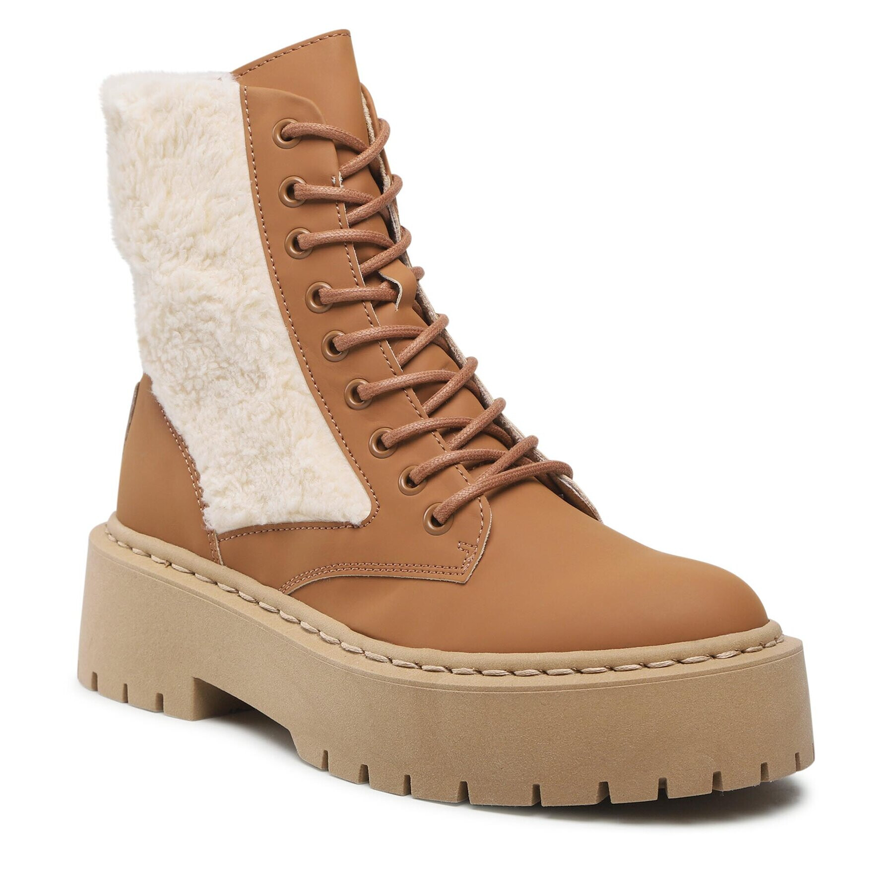 Steve Madden Боти Skettle SM11002100-04005-166 Кафяв - Pepit.bg