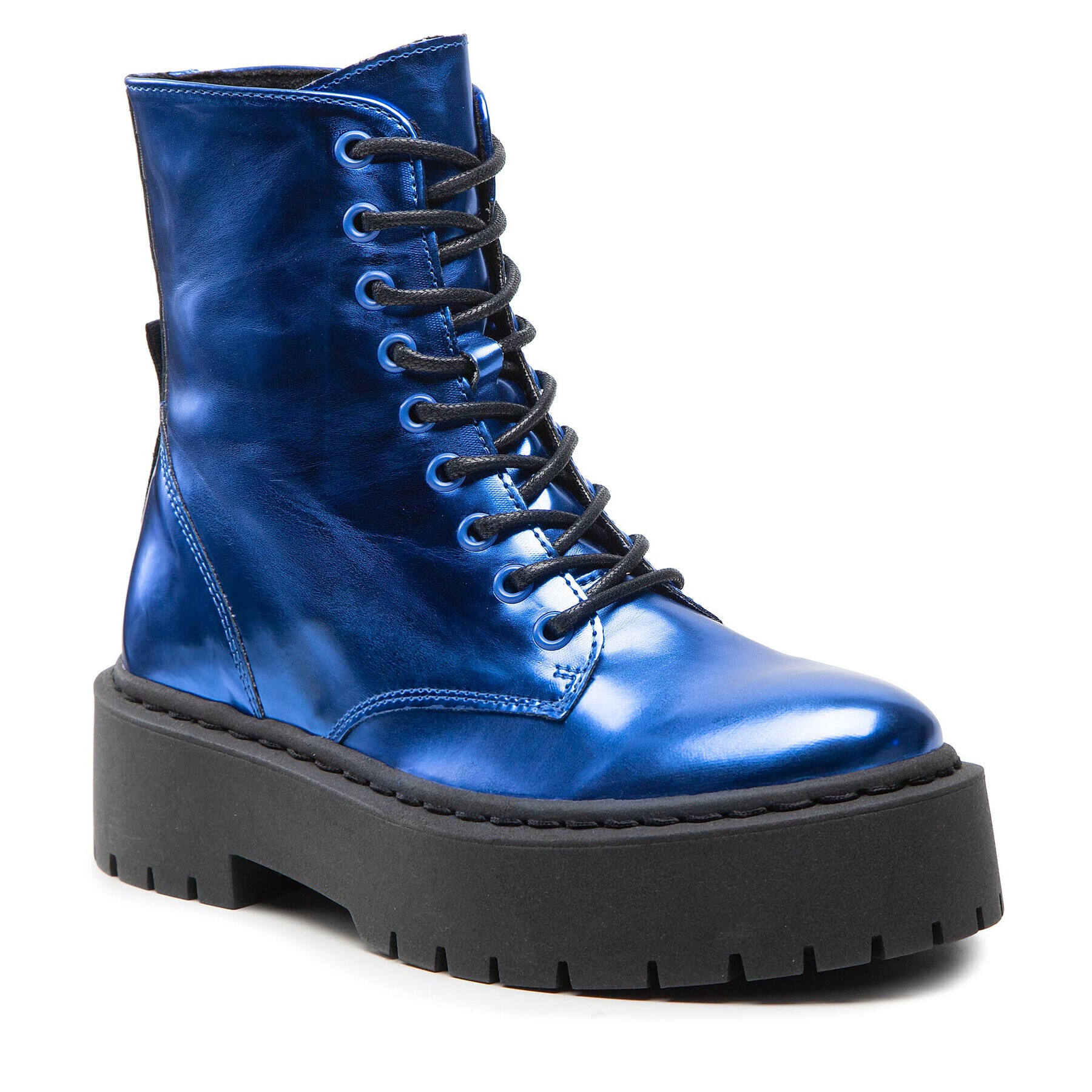 Steve Madden Боти Skylar SM11001184-02002-BMR Син - Pepit.bg