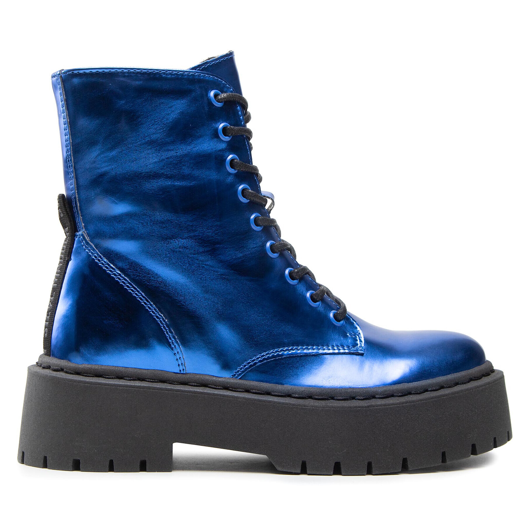 Steve Madden Боти Skylar SM11001184-02002-BMR Син - Pepit.bg