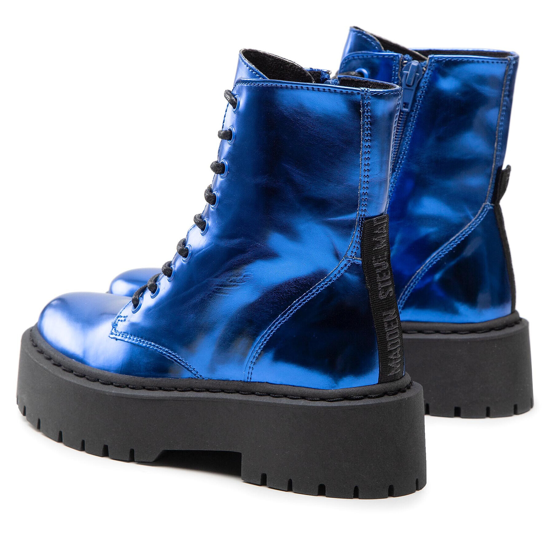 Steve Madden Боти Skylar SM11001184-02002-BMR Син - Pepit.bg