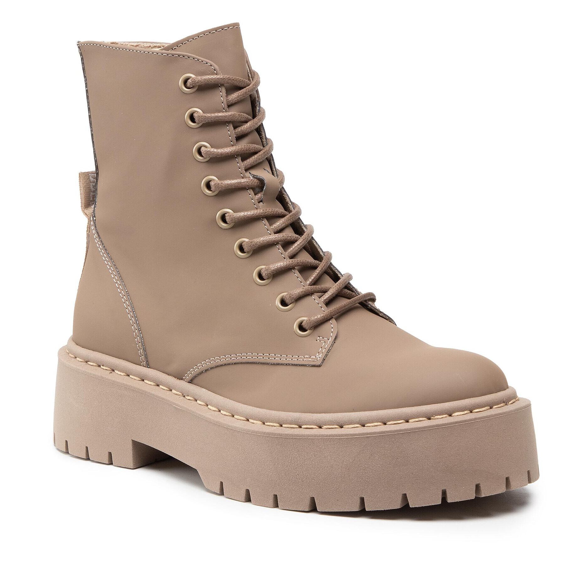 Steve Madden Боти Skylar SM11001184-02002-DBR Кафяв - Pepit.bg