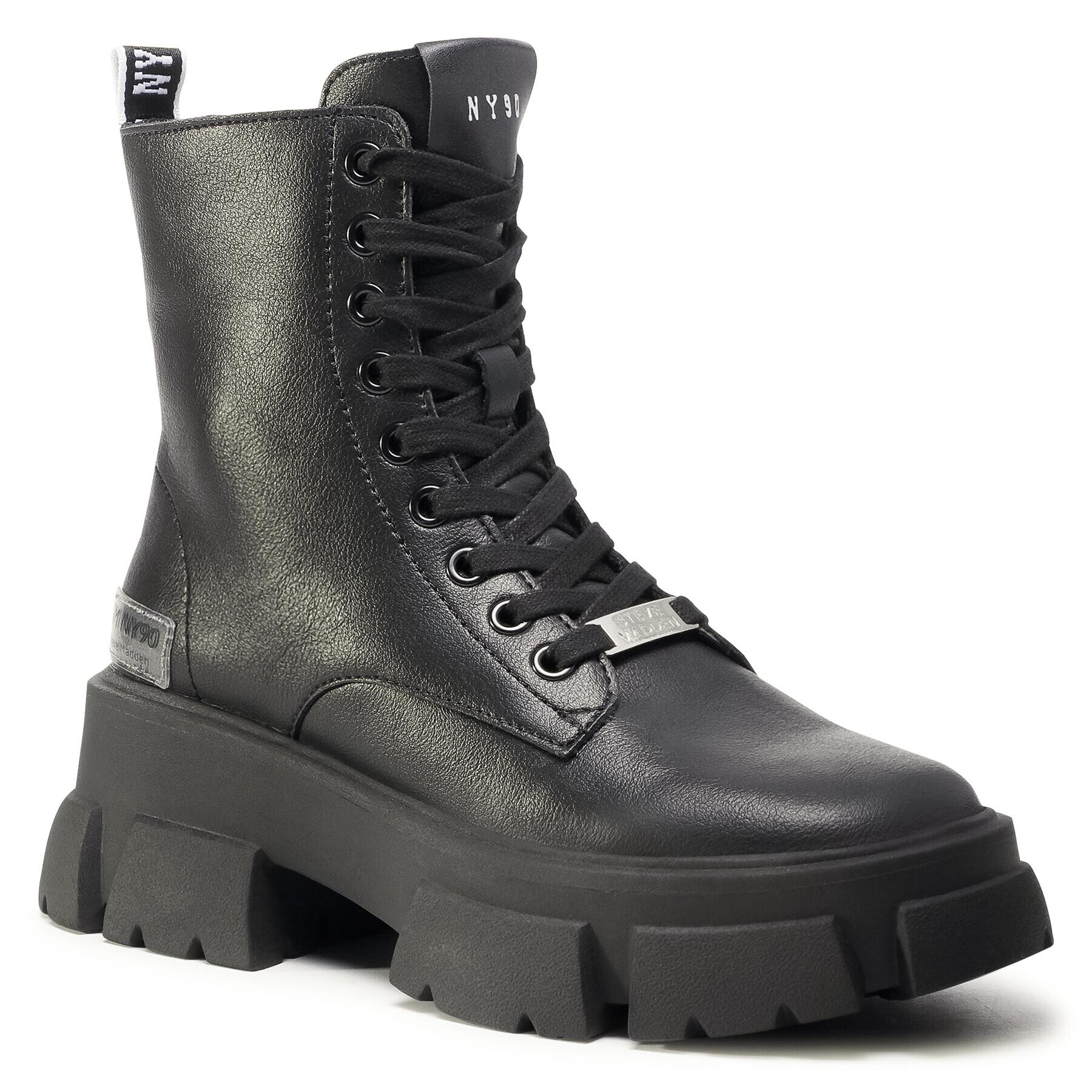 Steve Madden Боти Tanker SM11001261-03001-017 Черен - Pepit.bg