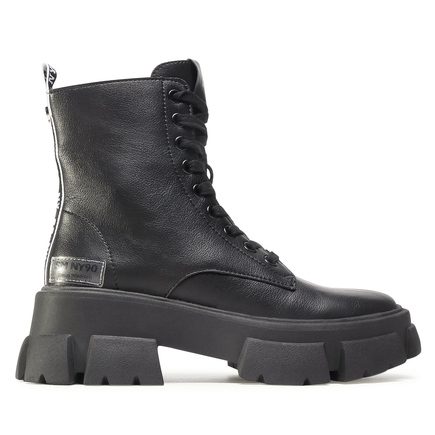 Steve Madden Боти Tanker SM11001261-03001-017 Черен - Pepit.bg