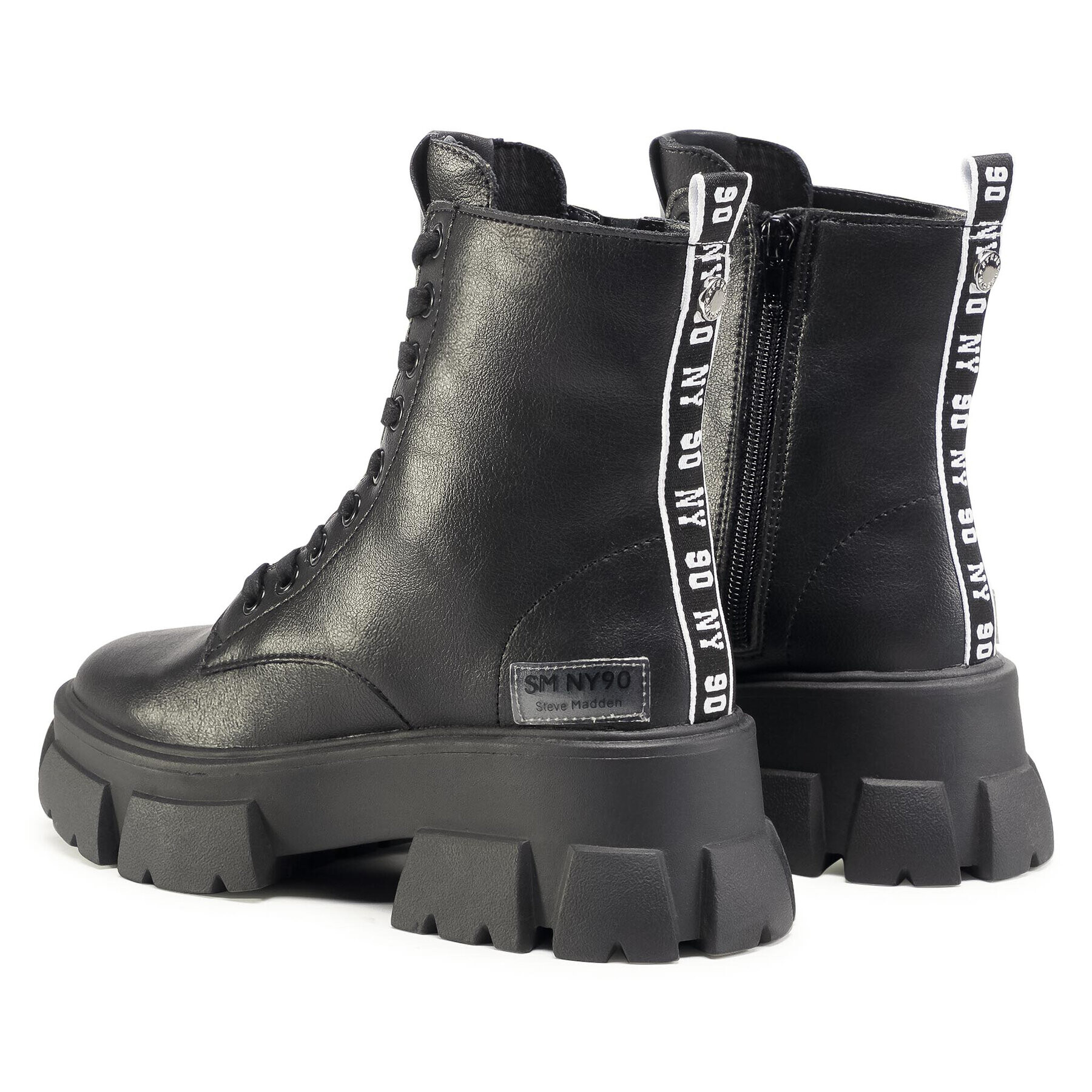 Steve Madden Боти Tanker SM11001261-03001-017 Черен - Pepit.bg