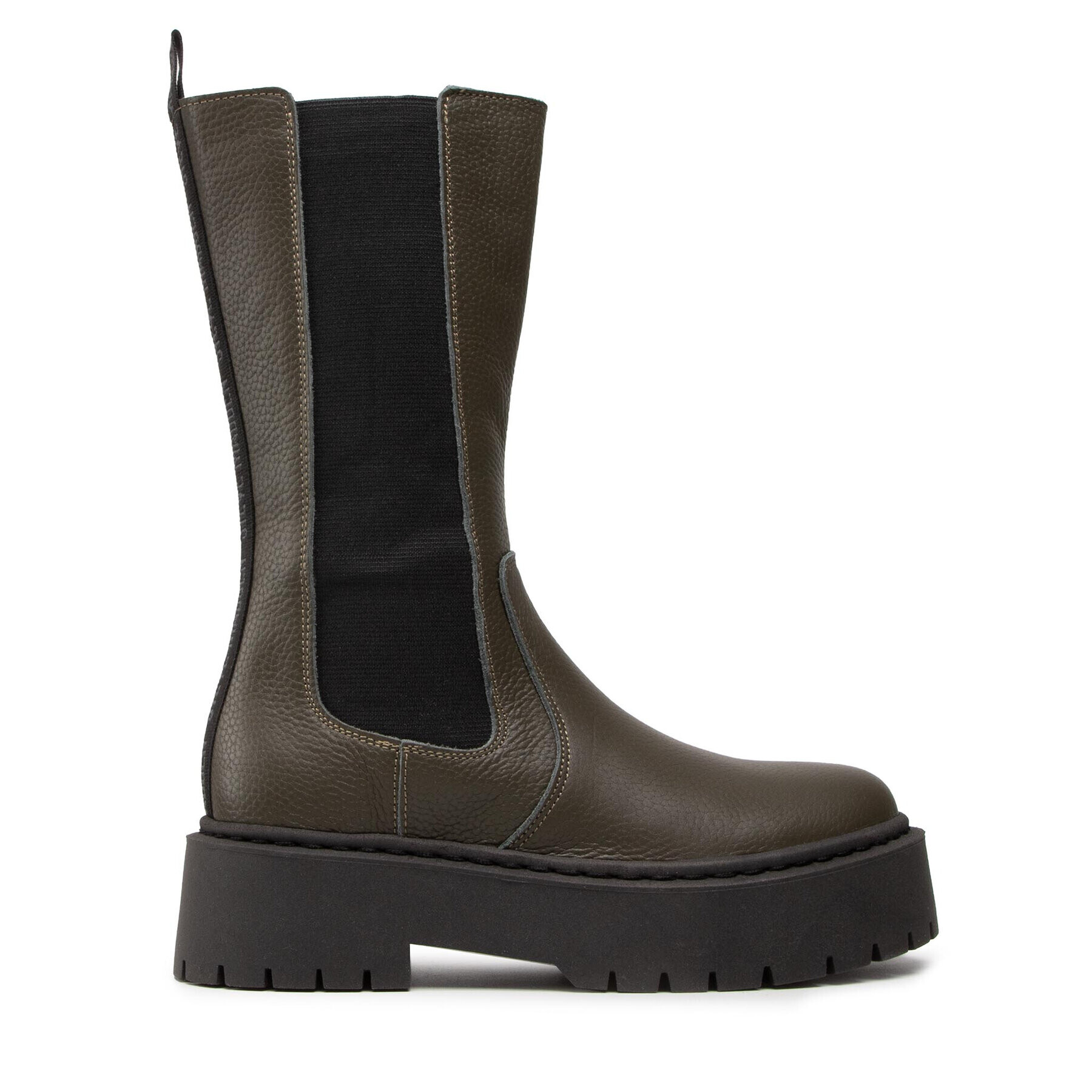 Steve Madden Боти Vivianne SM11001286-03001-DKH Зелен - Pepit.bg