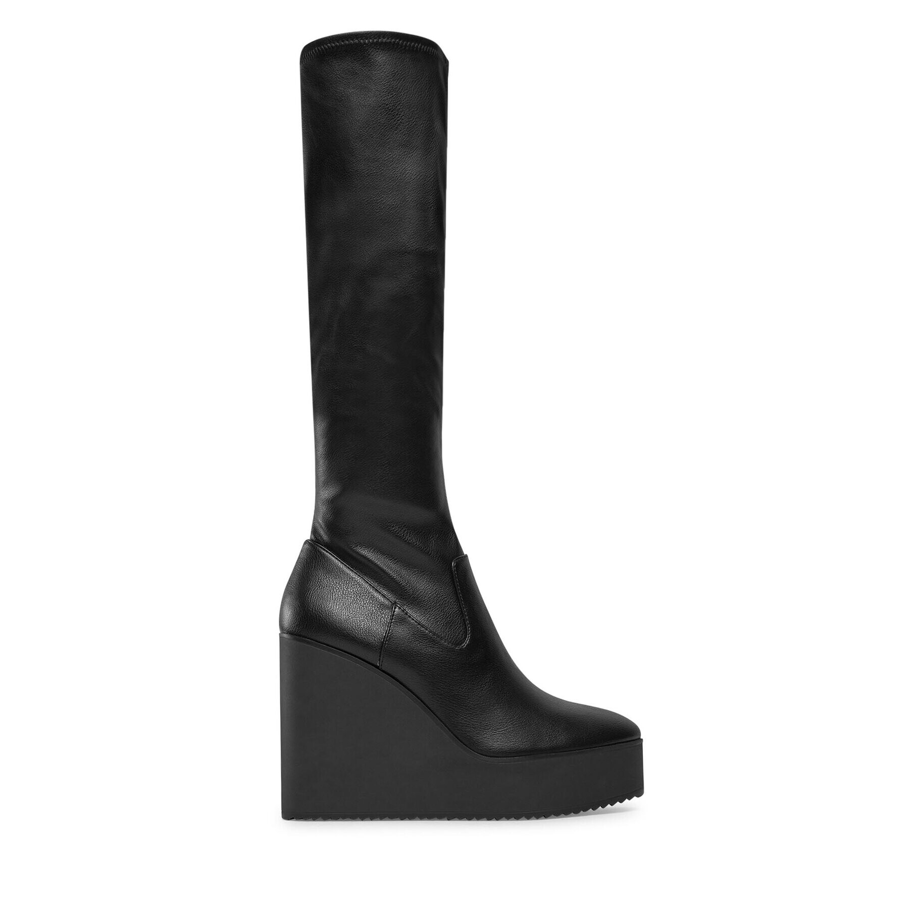 Steve Madden Ботуши Justly Boot SM11002157 SM11002157-001 Черен - Pepit.bg
