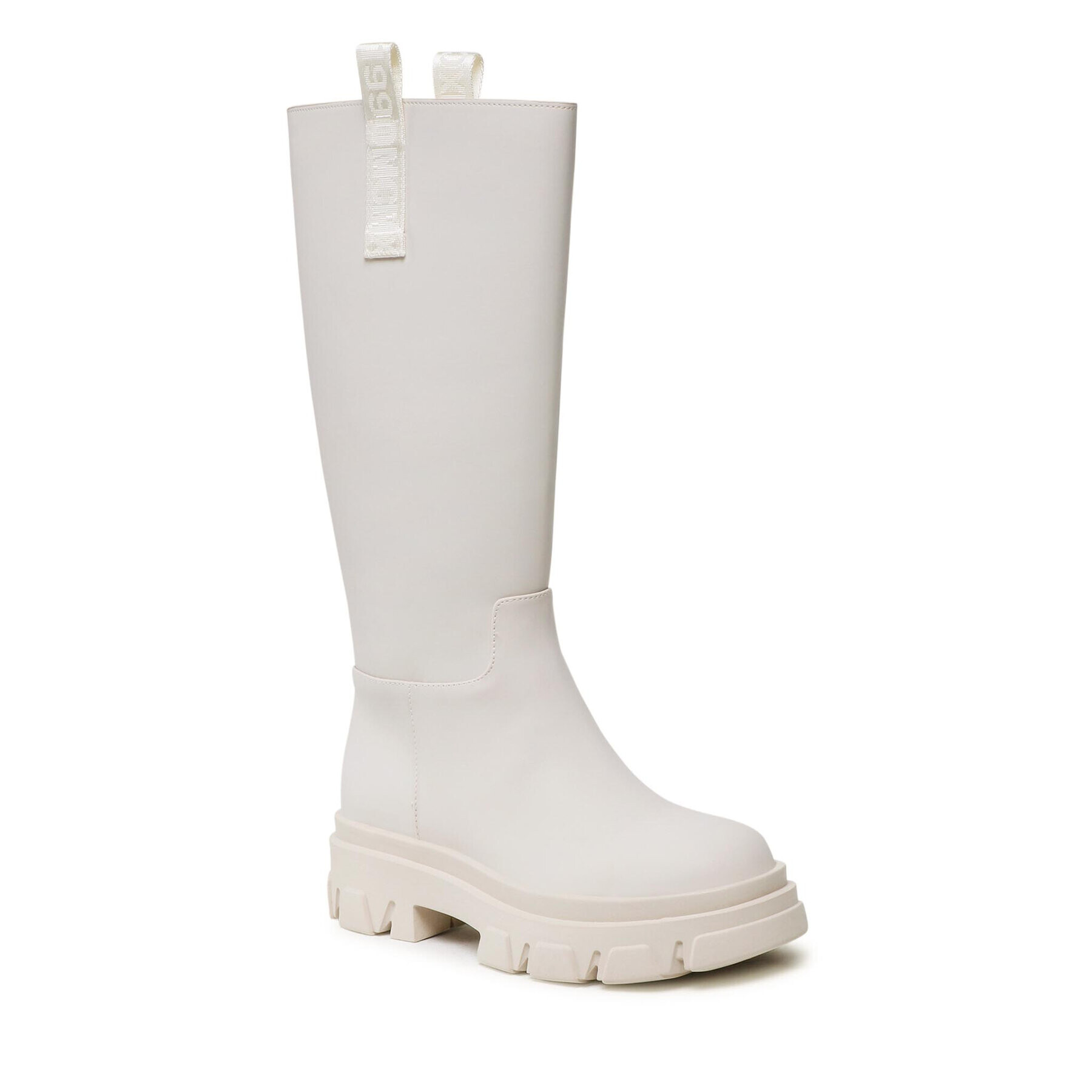 Steve Madden Ботуши Lodge SM11002139-02002-253 Бял - Pepit.bg