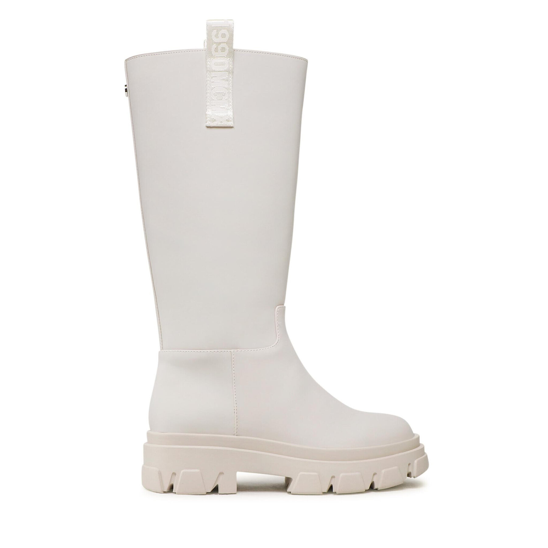Steve Madden Ботуши Lodge SM11002139-02002-253 Бял - Pepit.bg