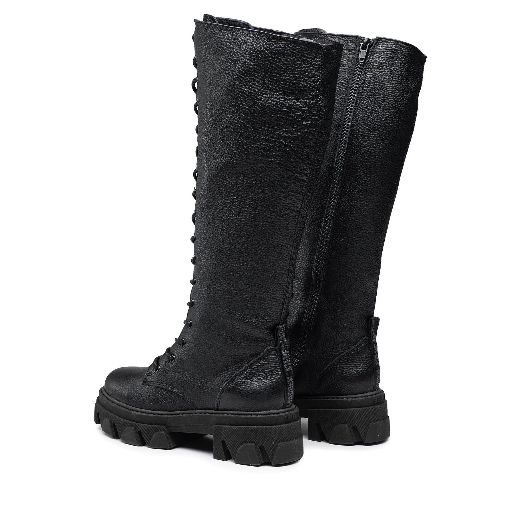 Steve Madden Ботуши Marine SM11002075 Черен - Pepit.bg