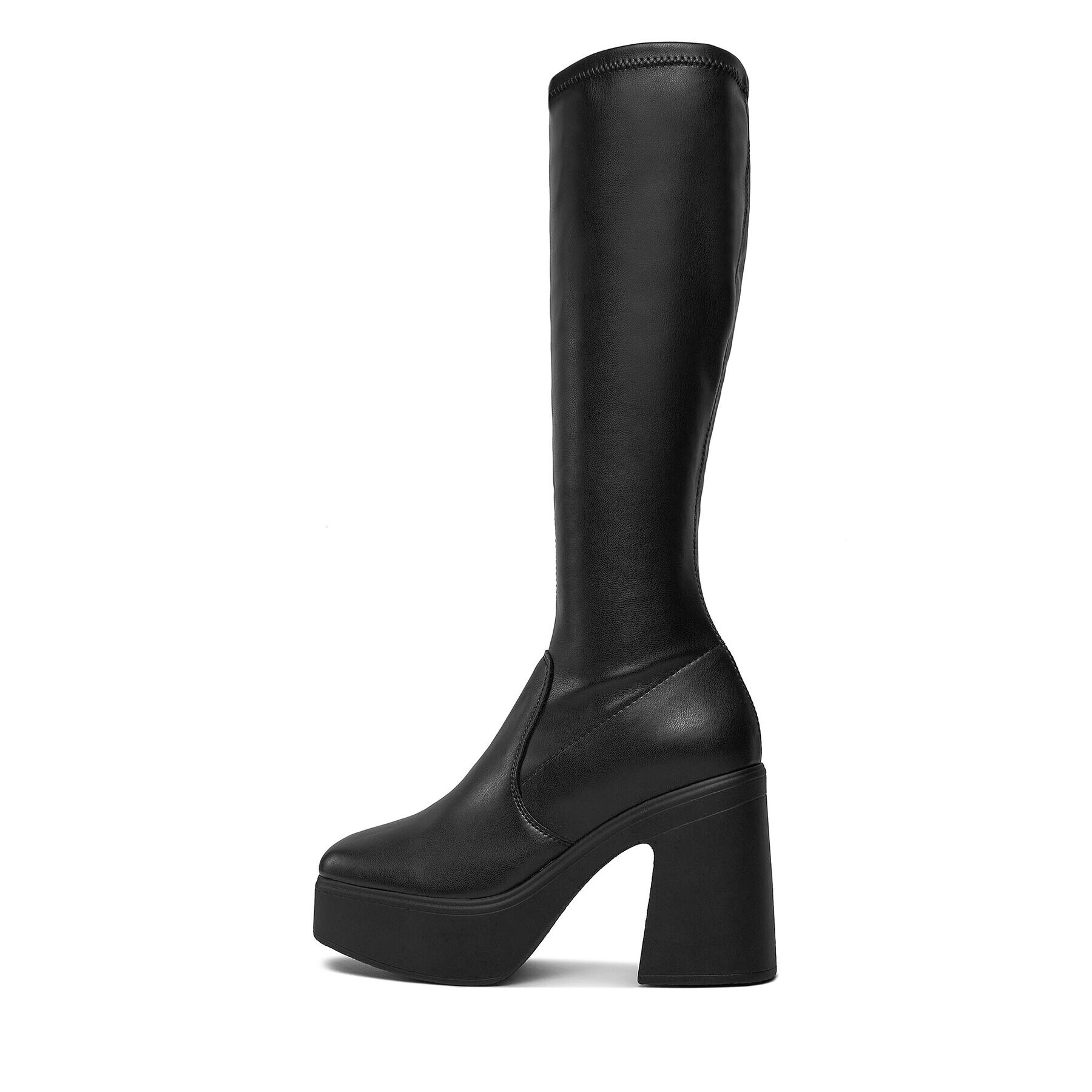 Steve Madden Ботуши Phoenix Boot SM11002074 SM11002074-001 Черен - Pepit.bg