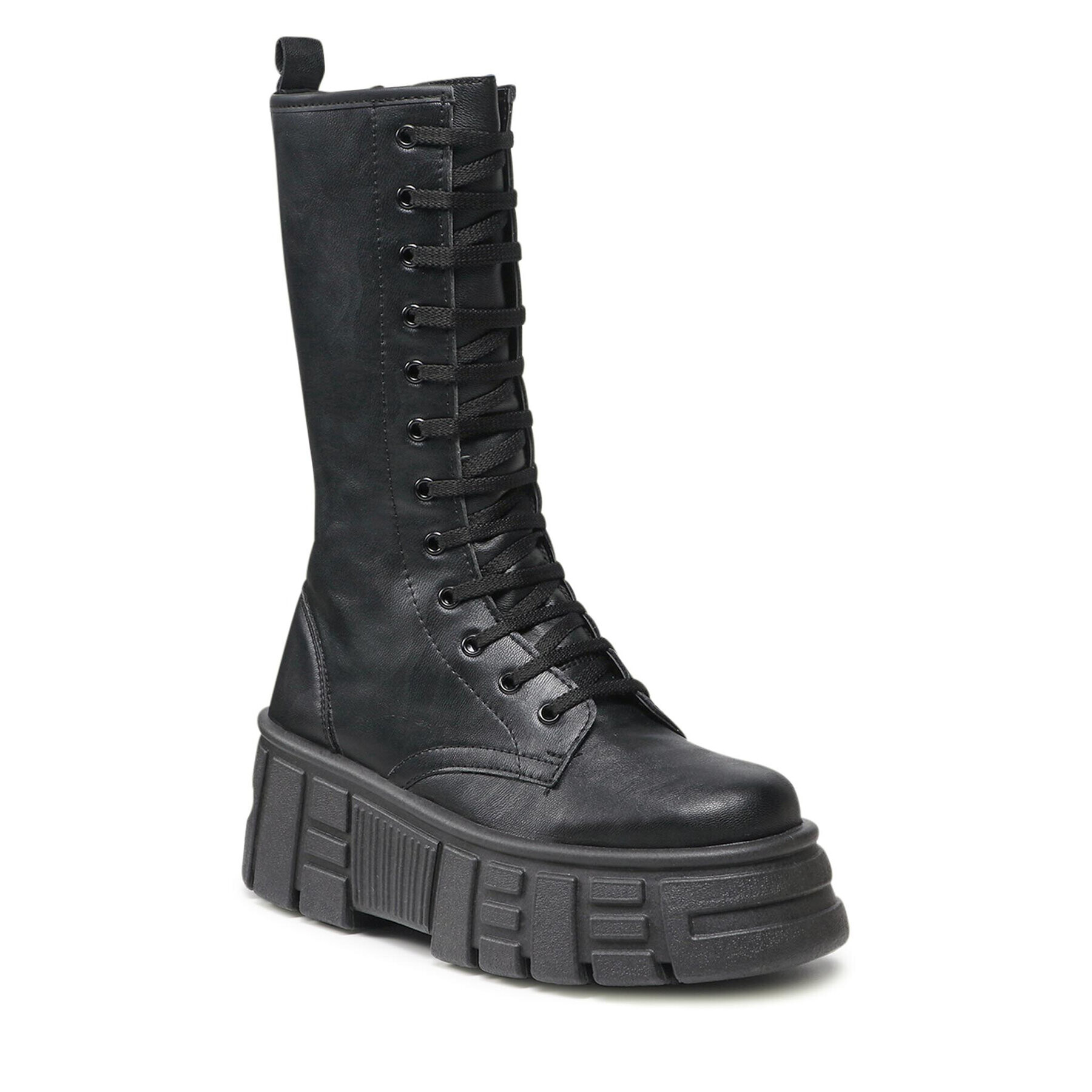 Steve Madden Ботуши Transform SM11001747-02002-001 Черен - Pepit.bg