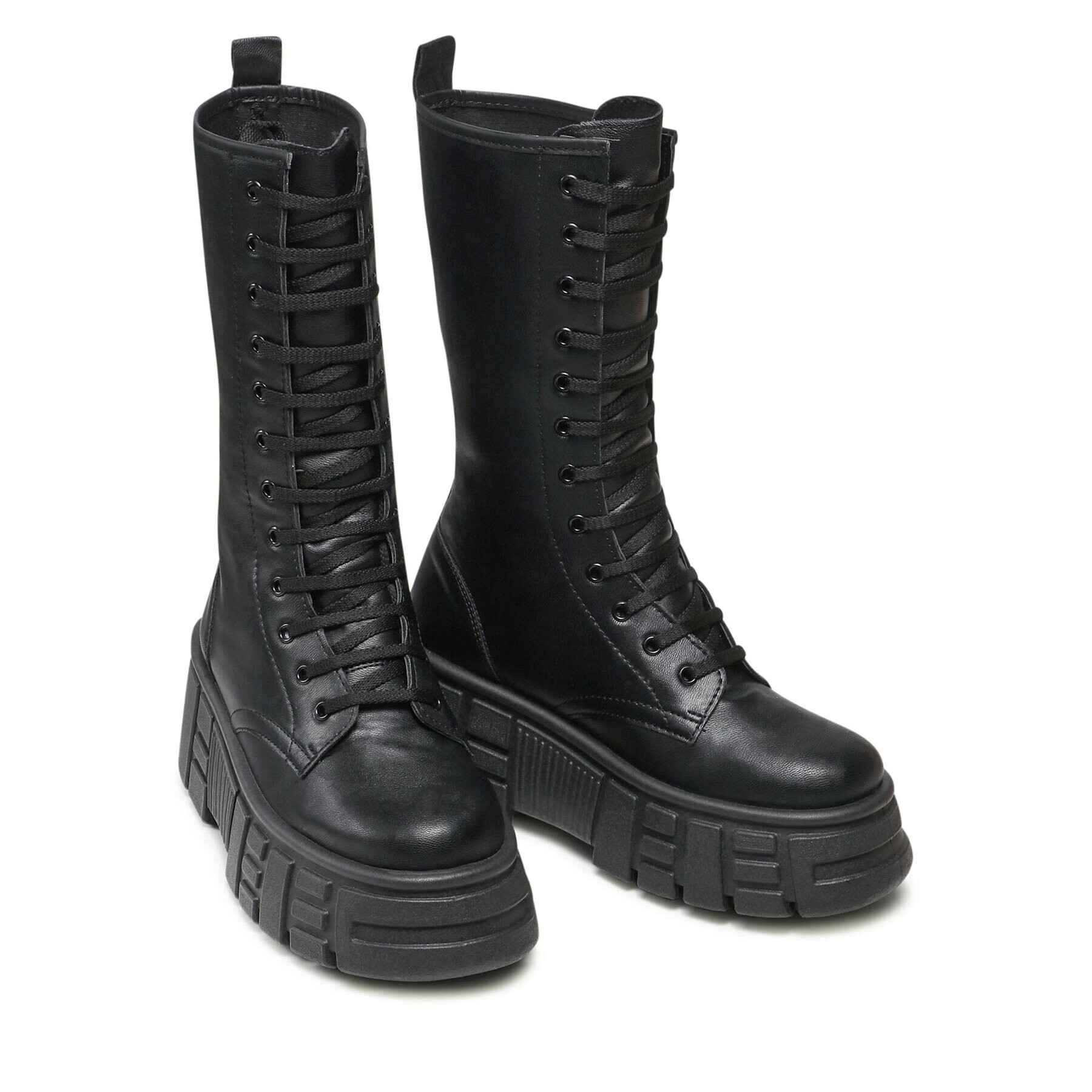 Steve Madden Ботуши Transform SM11001747-02002-001 Черен - Pepit.bg