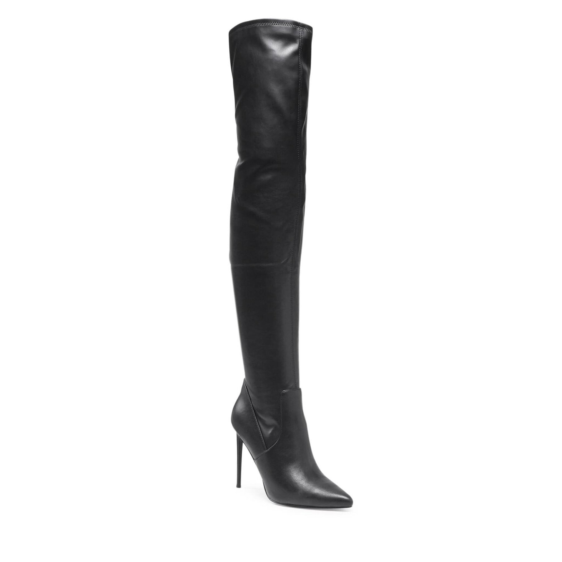 Steve Madden Ботуши Vava SM11001370-02002-011 Черен - Pepit.bg